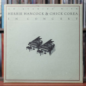 Herbie Hancock & Chick Corea - An Evening With Herbie Hancock & Chick Corea In Concert 1978 - Rare PROMO - 2LP - 1978 Columbia, VG.+/VG+
