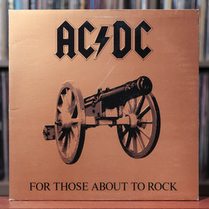 AC/DC - For Those About to Rock - 1981 Atlantic, VG/EX