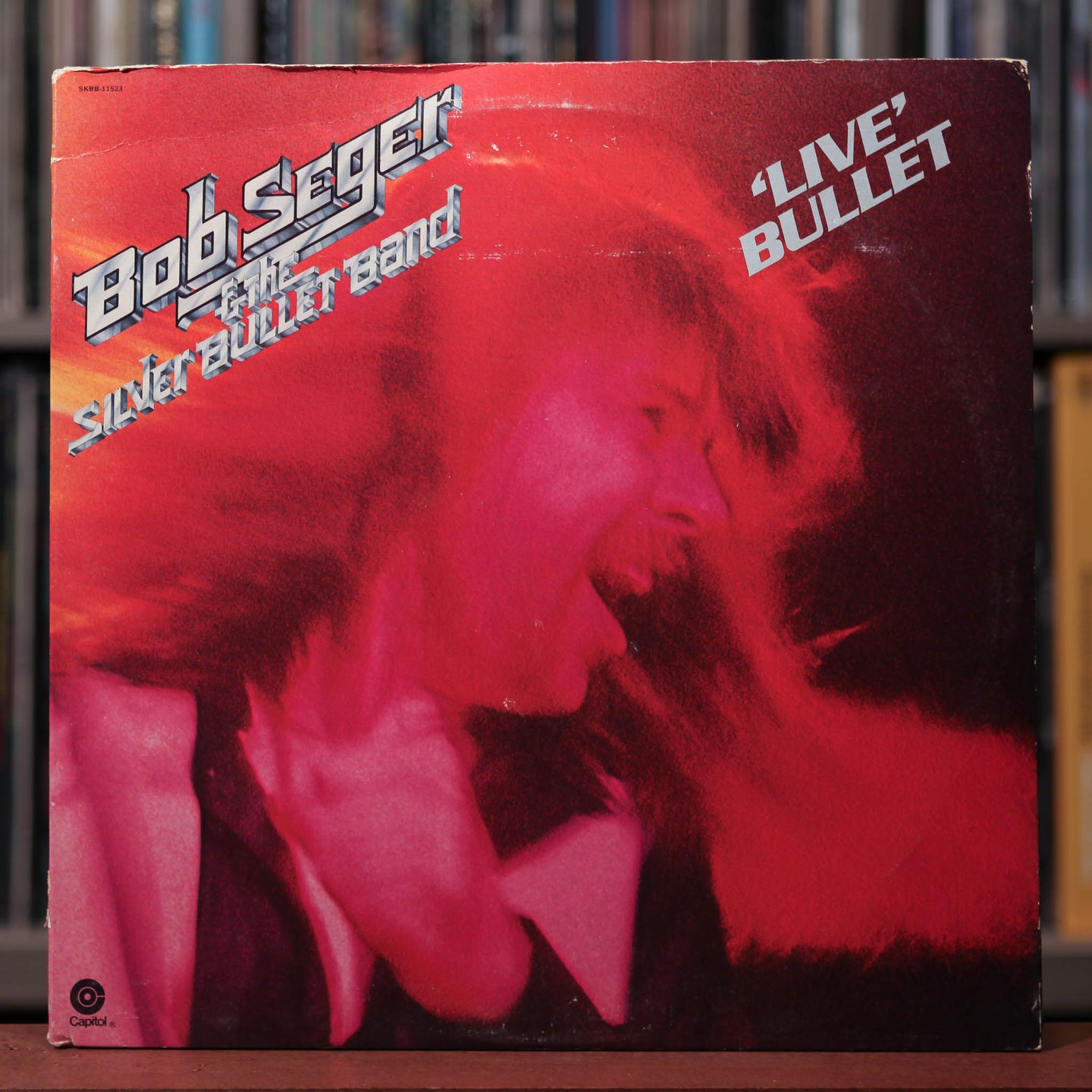 Bob Seger - Live Bullet - 2LP - 1976 Capitol, VG/VG