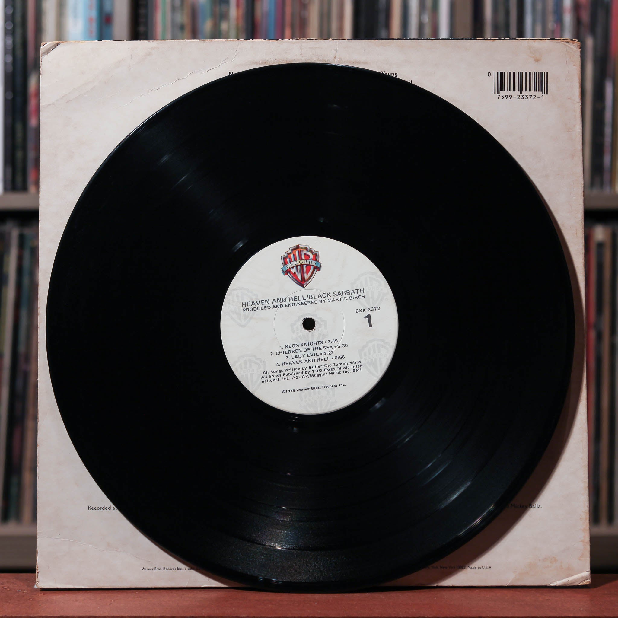 Black Sabbath - Heaven And Hell - 1980 Warner Bros. Records