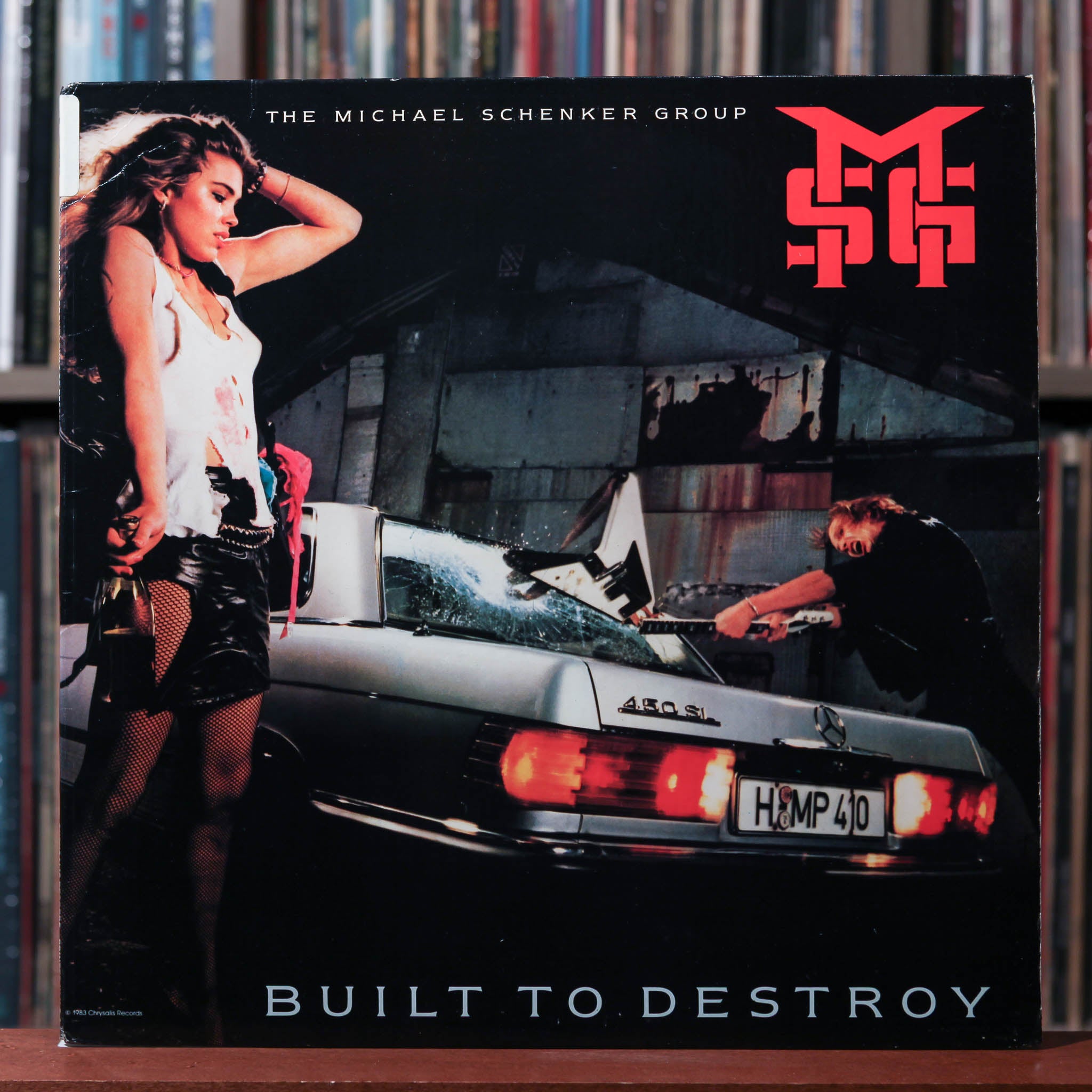米LP Michael Schenker Group Built To Destroy CRPX1058 Chrysalis /00260 Michael Schenker - Built To Destroy - Amazon.com Music