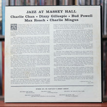 Load image into Gallery viewer, Charlie Chan, Dizzy Gillespie, Bud Powell, Max Roach, Charlie Mingus - Jazz At Massey Hall - 1962 Fantasy, VG+/EX
