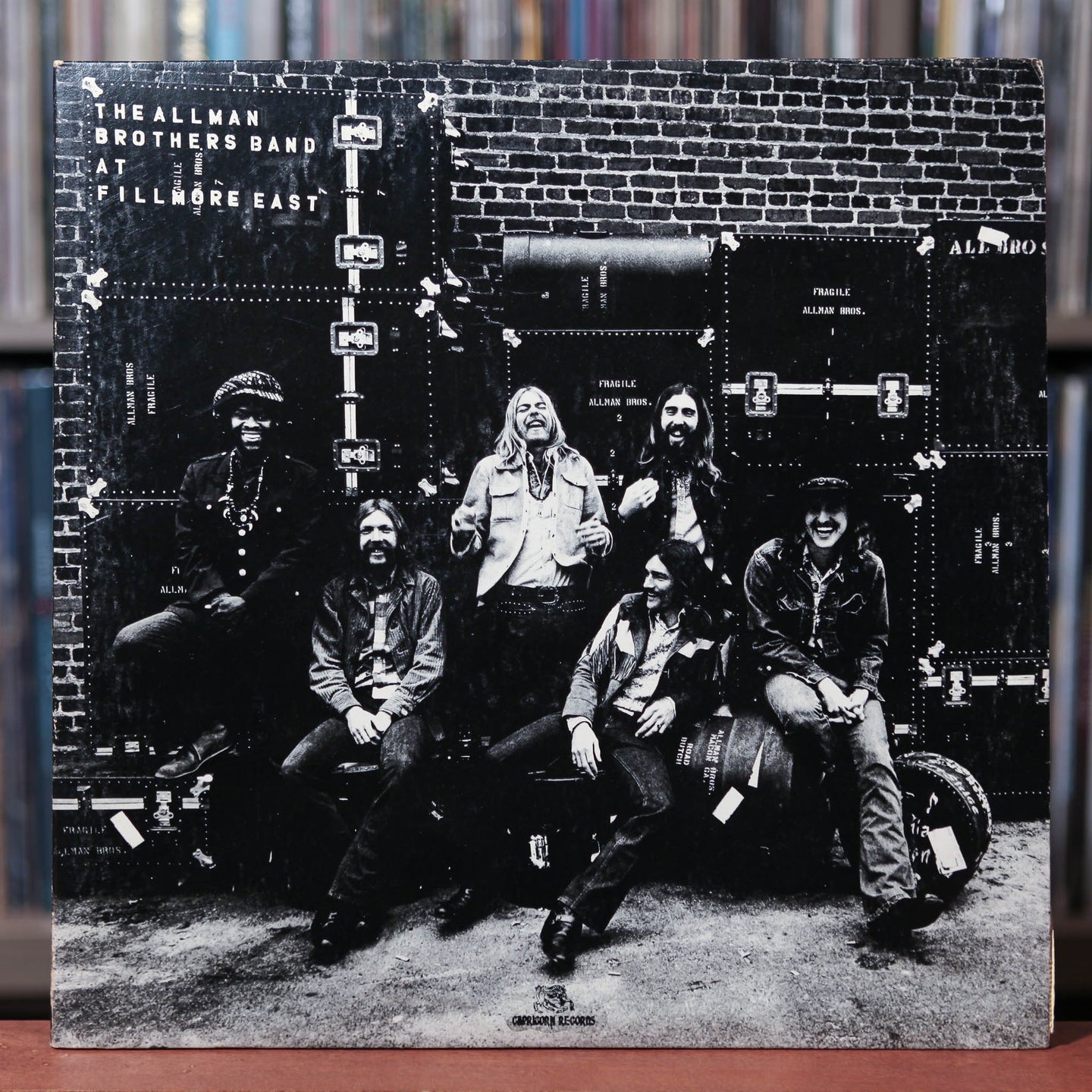 Allman Brothers - The Allman Brothers Band At Fillmore East - 2LP - 1974 Capricorn, EX/VG+