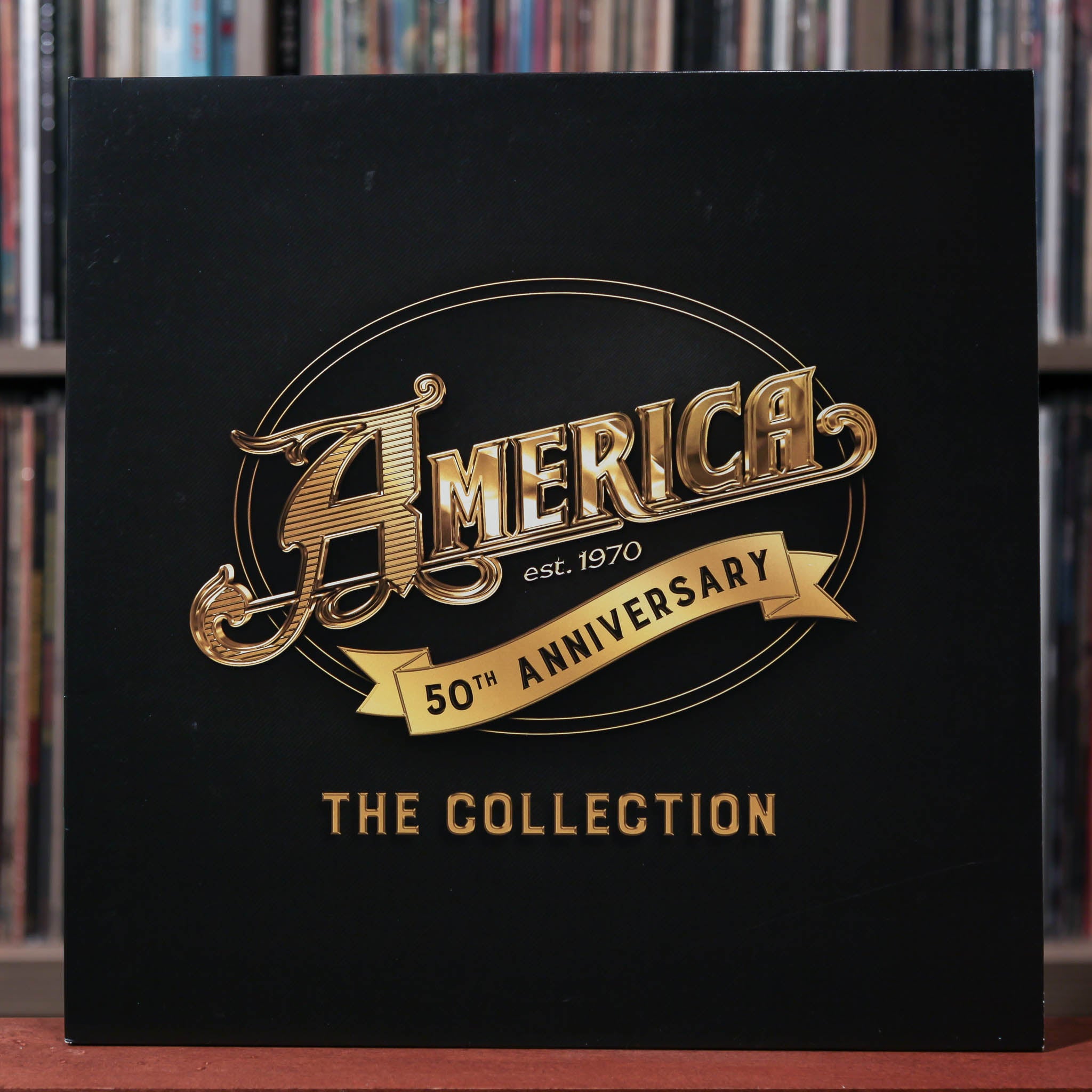 America - 50th Anniversary - The Collection - 2019 Rhino Records, VG+/