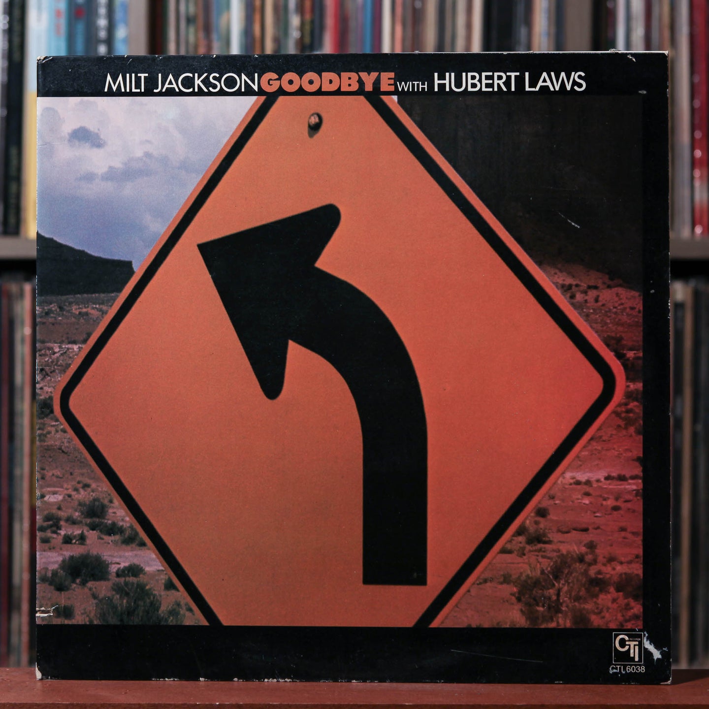 Milt Jackson With Hubert Laws - Goodbye -  1974 CTI, VG/VG