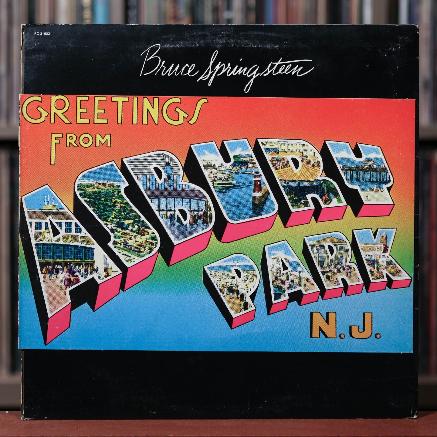 Bruce Springsteen - Greetings From Asbury Park  - 1973 Columbia, VG+/VG+