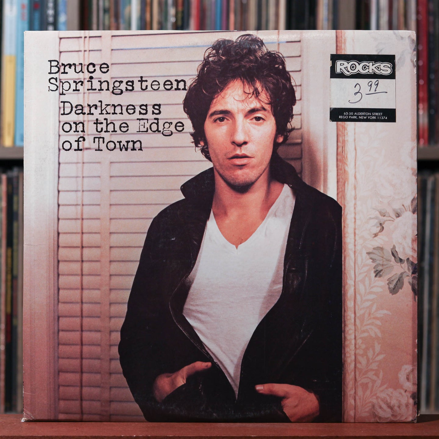 Bruce Springsteen - Darkness On The Edge Of Town - W/ INSERT 1978 Columbia, VG/VG+