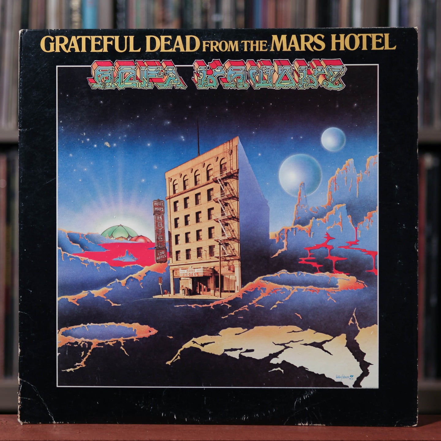 Grateful Dead - From The Mars Hotel - 1974 UA, VG/EX
