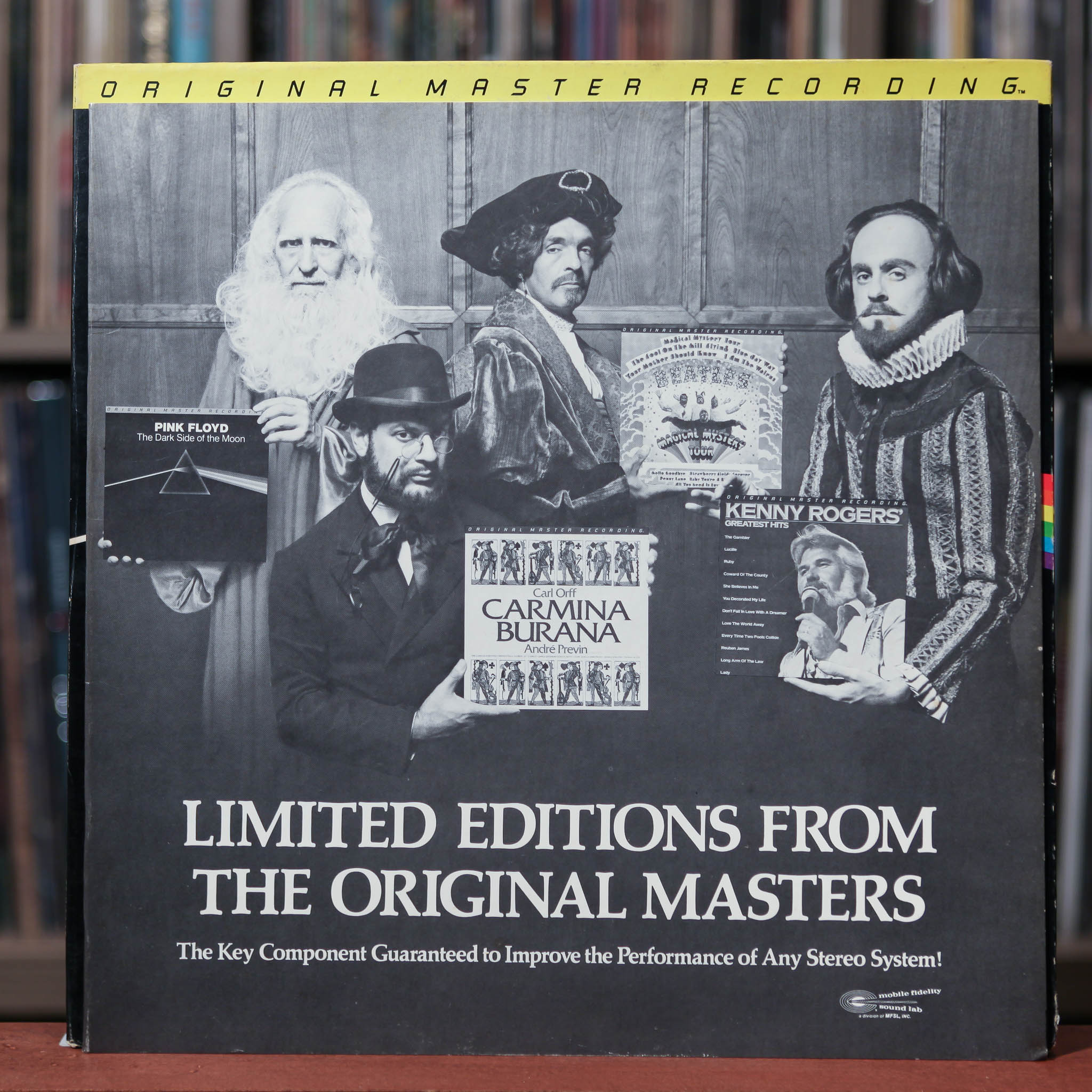DARK SIDE OF THE MOON【MOBILE FIDELITY 】 Pink Floyd - Dark Side Of The Moon - MFSL 1-017, 1981 Mobile Fidelity