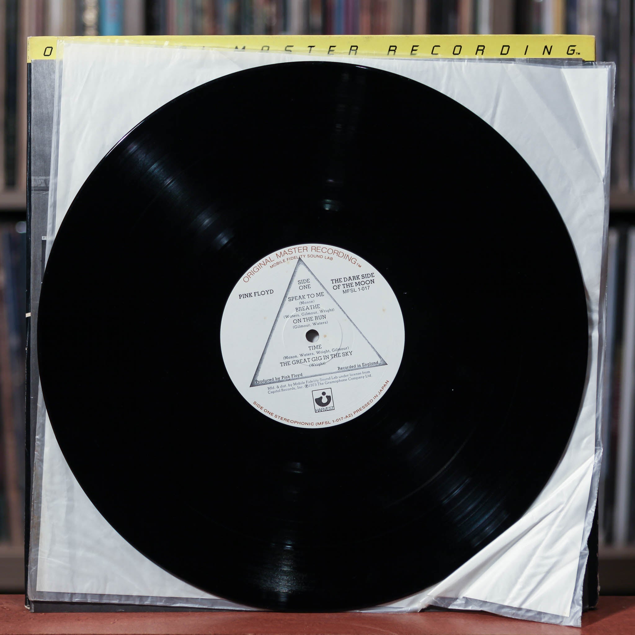 DARK SIDE OF THE MOON【MOBILE FIDELITY 】 Pink Floyd - Dark Side Of The Moon - MFSL 1-017, 1981 Mobile Fidelity