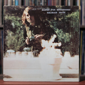 Graham Nash - Songs For Beginners - 1975 Atlantic, VG/VG+