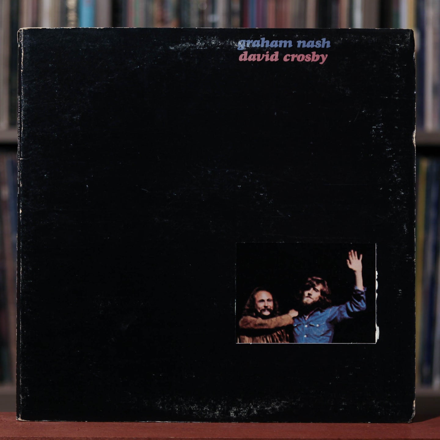 Graham Nash / David Crosby - Self-Titled 1972 Atlantic, VG/VG+