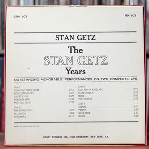 Stan Getz - The Stan Getz Years - 2LP - 1964 Royal Roost, VG/VG