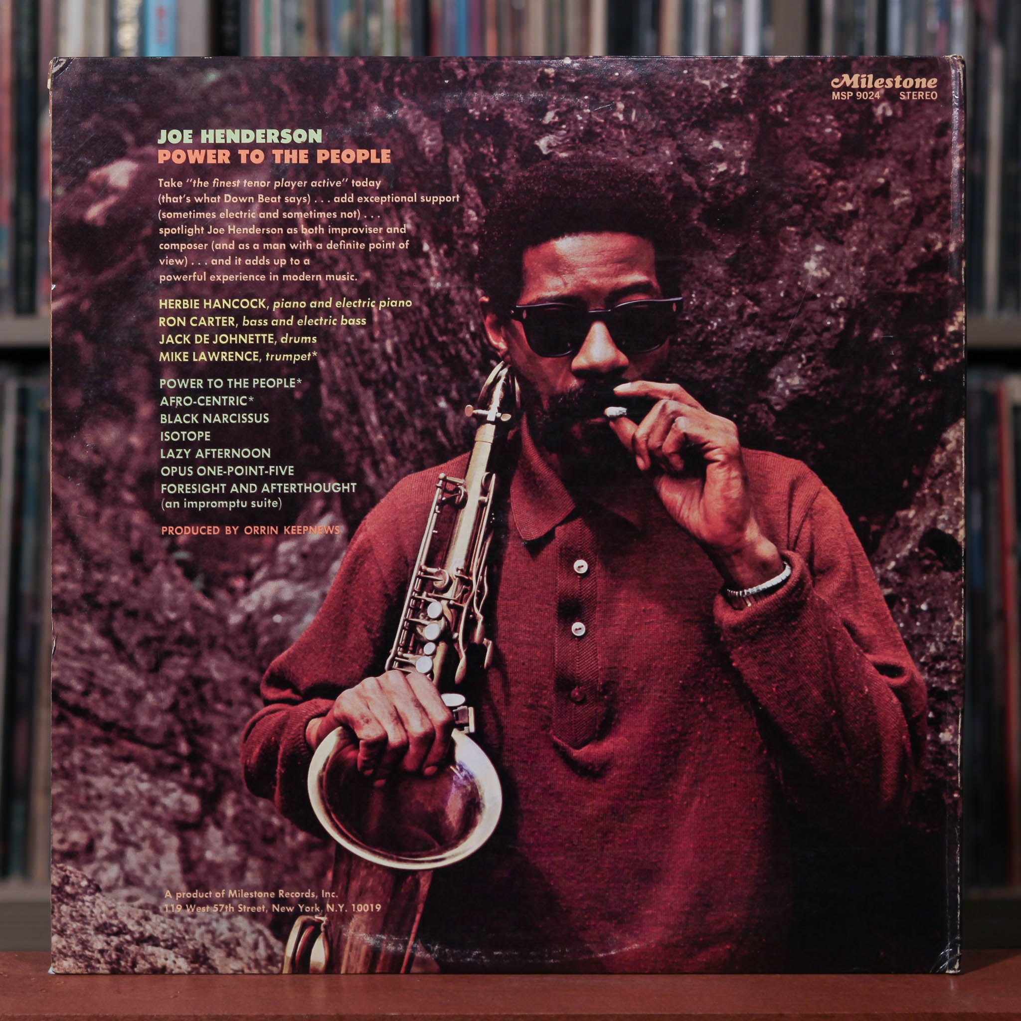 Joe Henderson - Power To The People - 1969 Milestone (4), VG/VG+