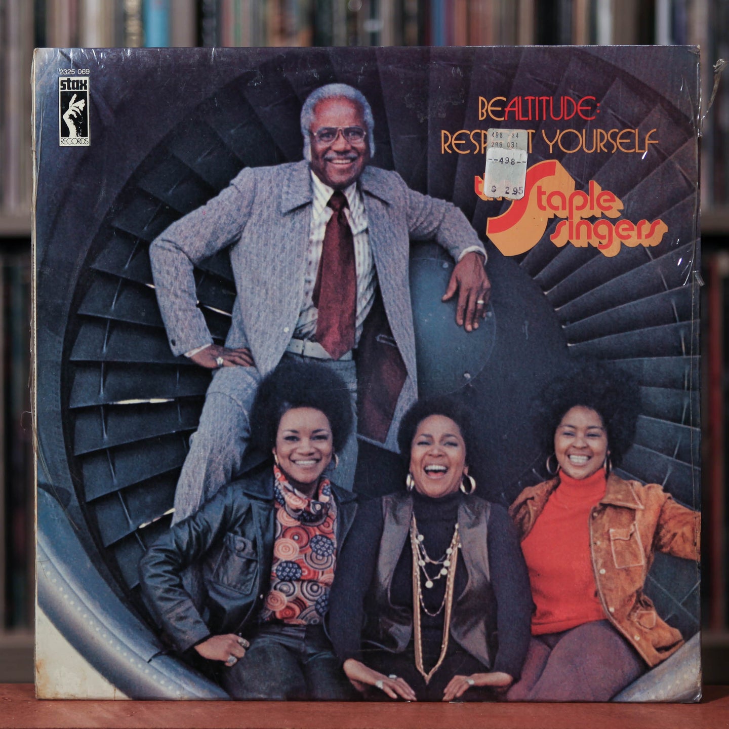 The Staple Singers - Be Altitude: Respect Yourself - German Import - 1972 Stax, VG+/EX