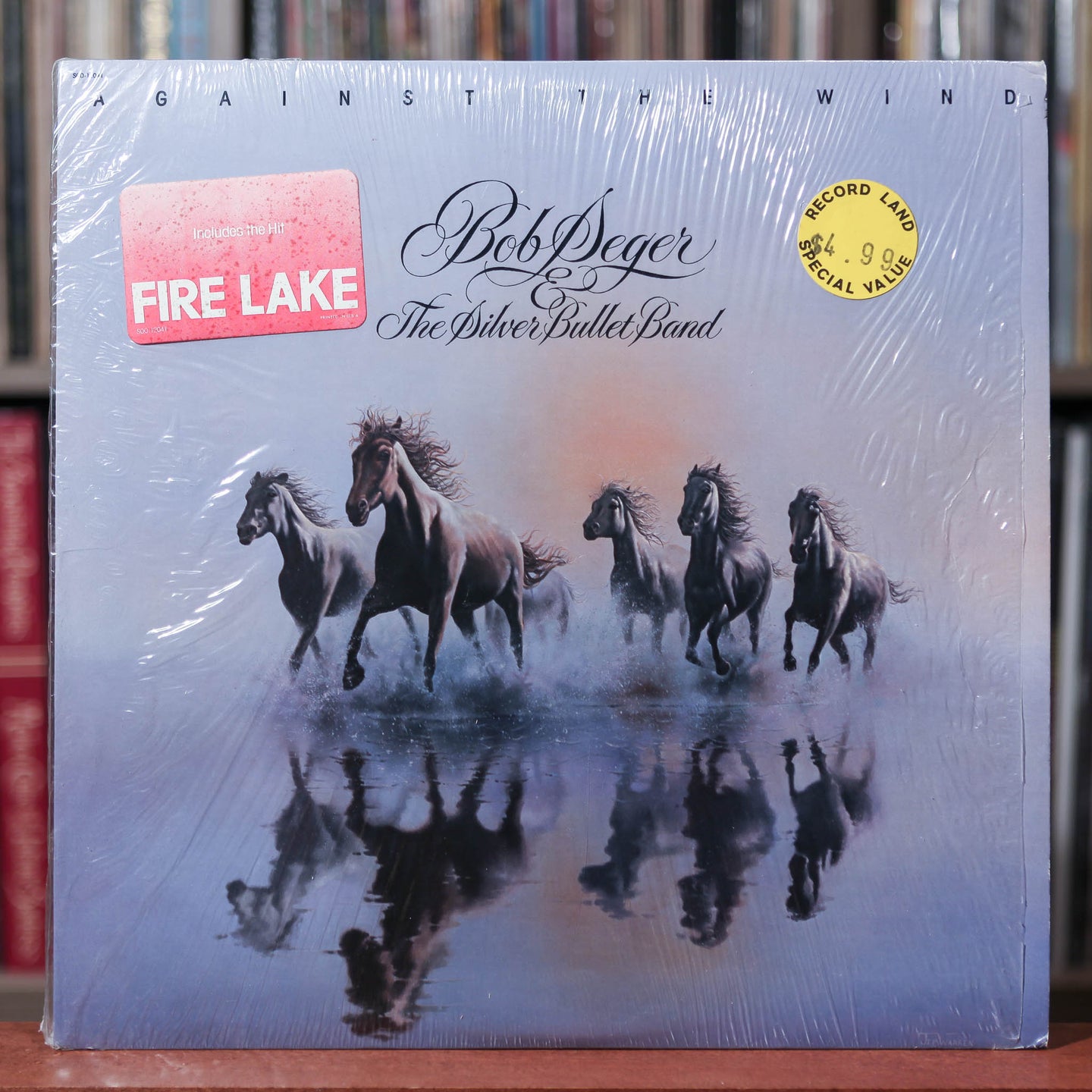 Bob Seger - Against The Wind - 1980 Capitol, EX/NM w/Shrink And Hype