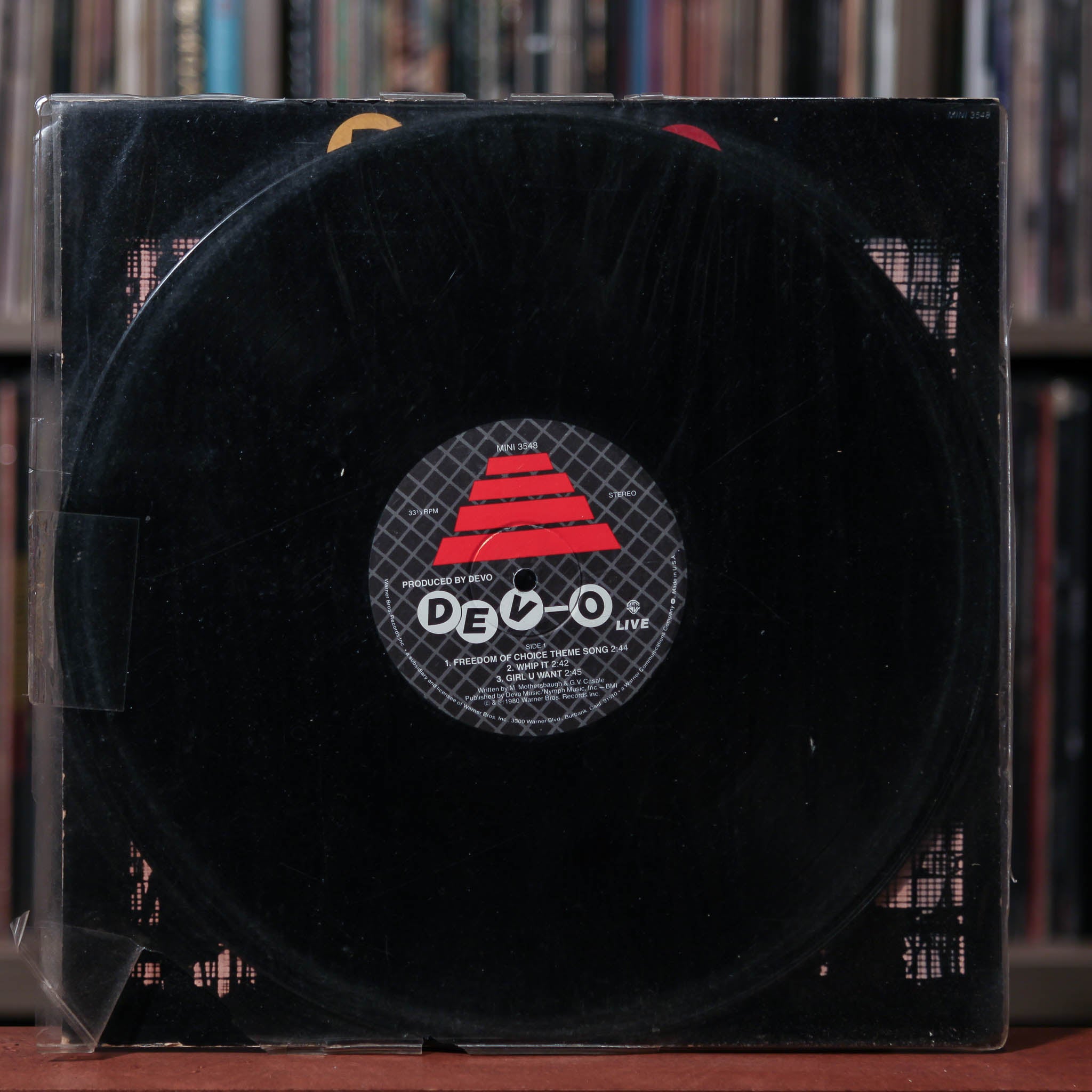 Devo DevO Live 1981 Warner Bros, VG/VG