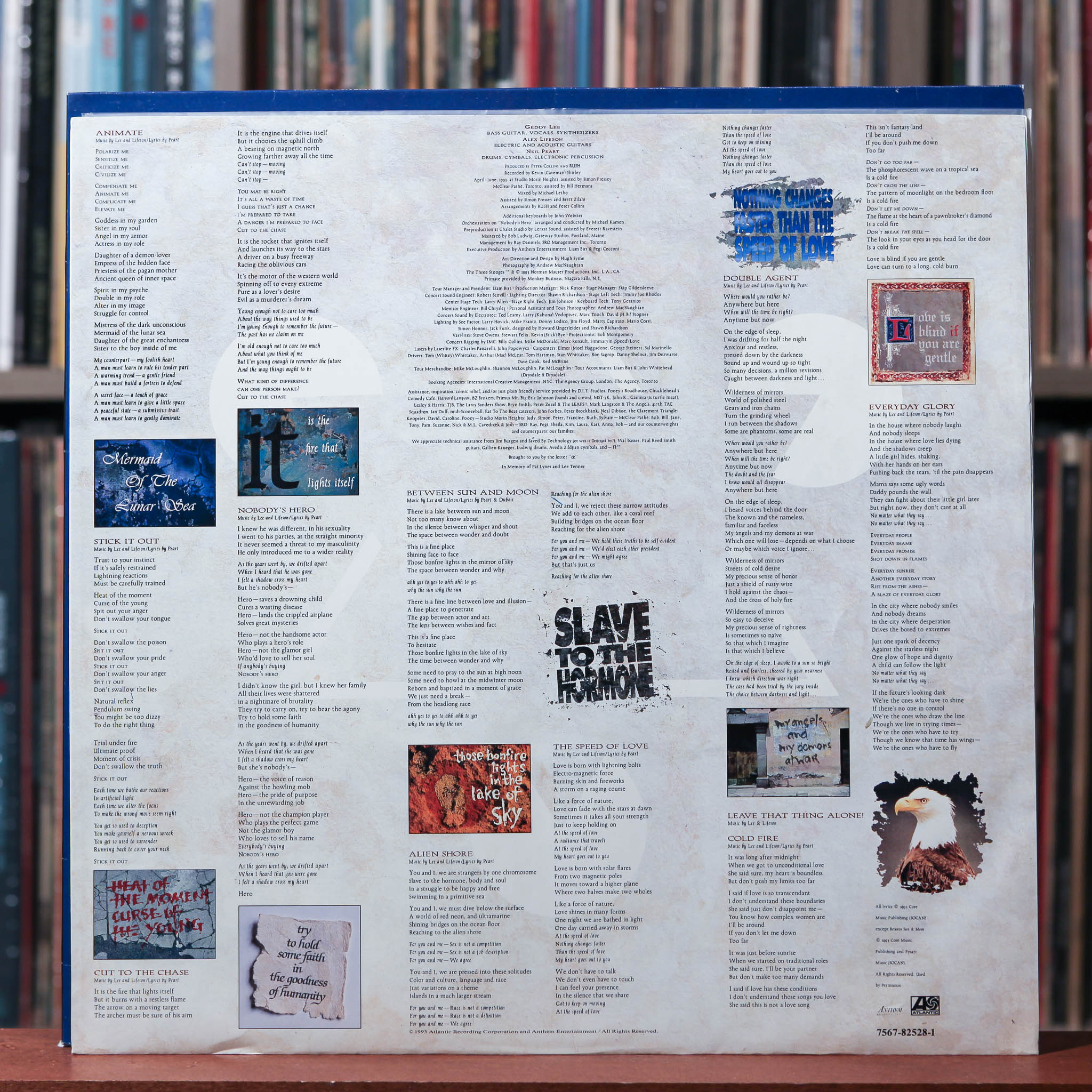Rush - Counterparts - EUROPE 1993 Atlantic, VG+/NM