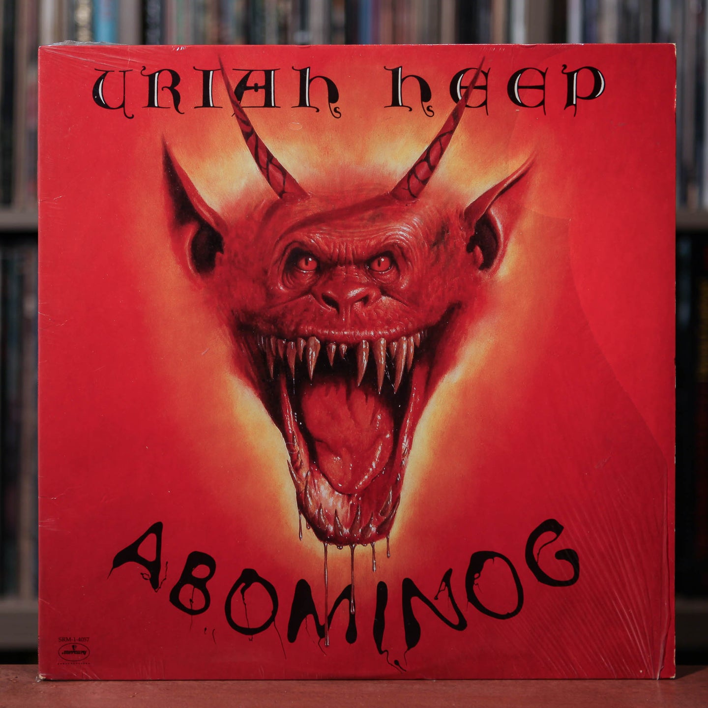 Uriah Heep - Abominog - 1982 Mercury, VG/EX w/Shrink
