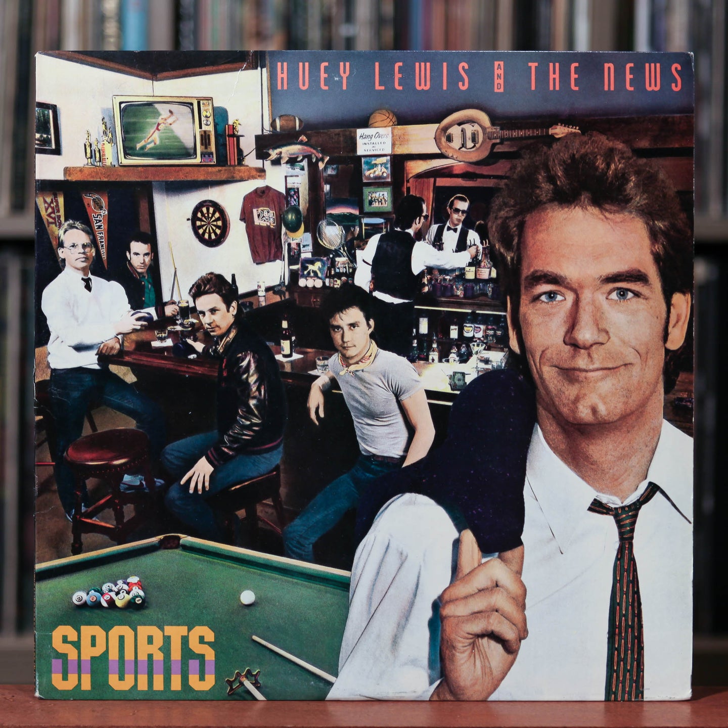 Huey Lewis And The News - Sports - 1983 Chrysalis, EX/VG