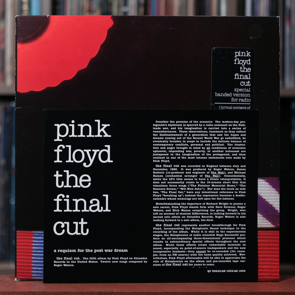 洋楽 Pink Floyd The Final Cut LP Master Sound Pink Floyd – The