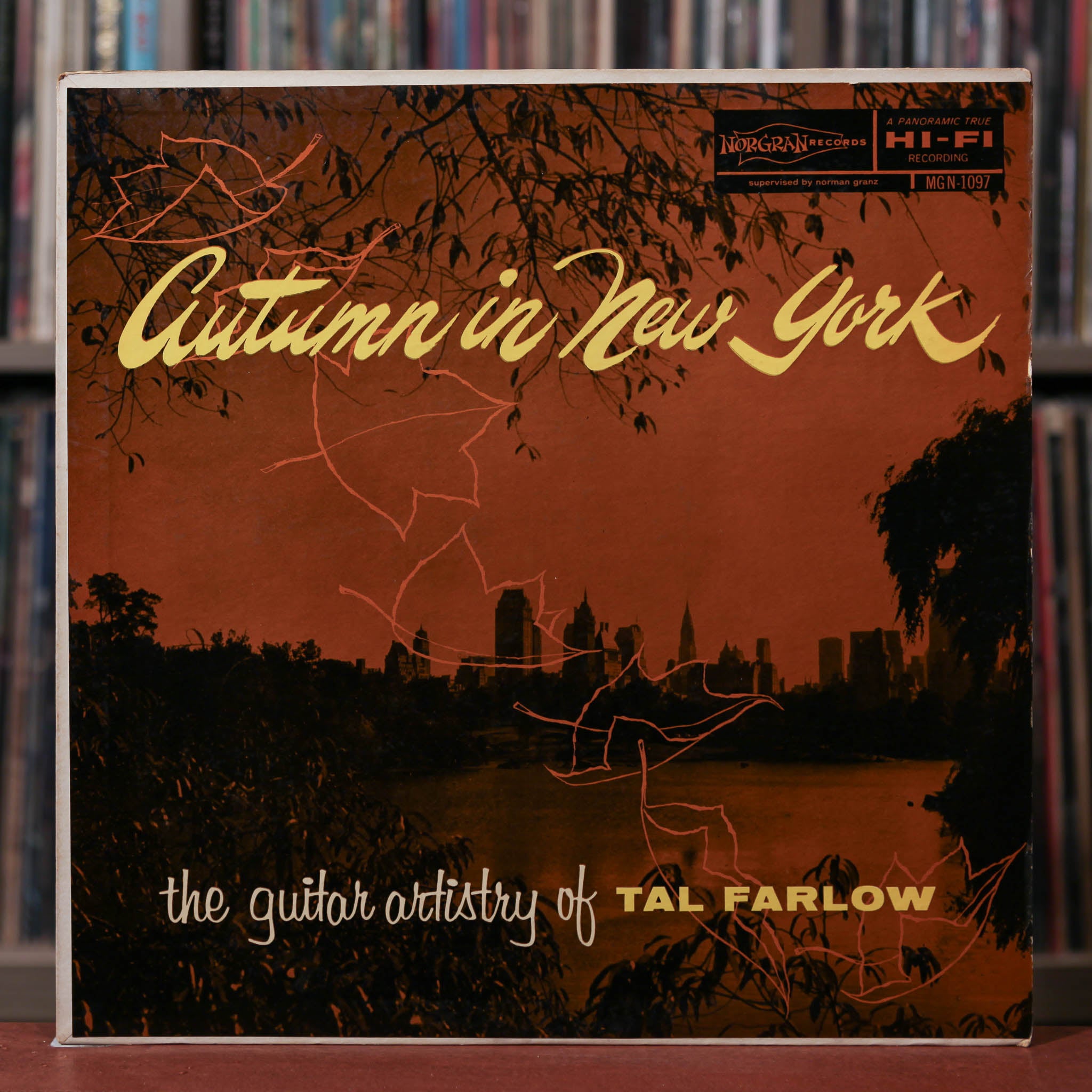 Tal Farlow - Autumn In New York - 1956 Norgran Records, VG+/VG+