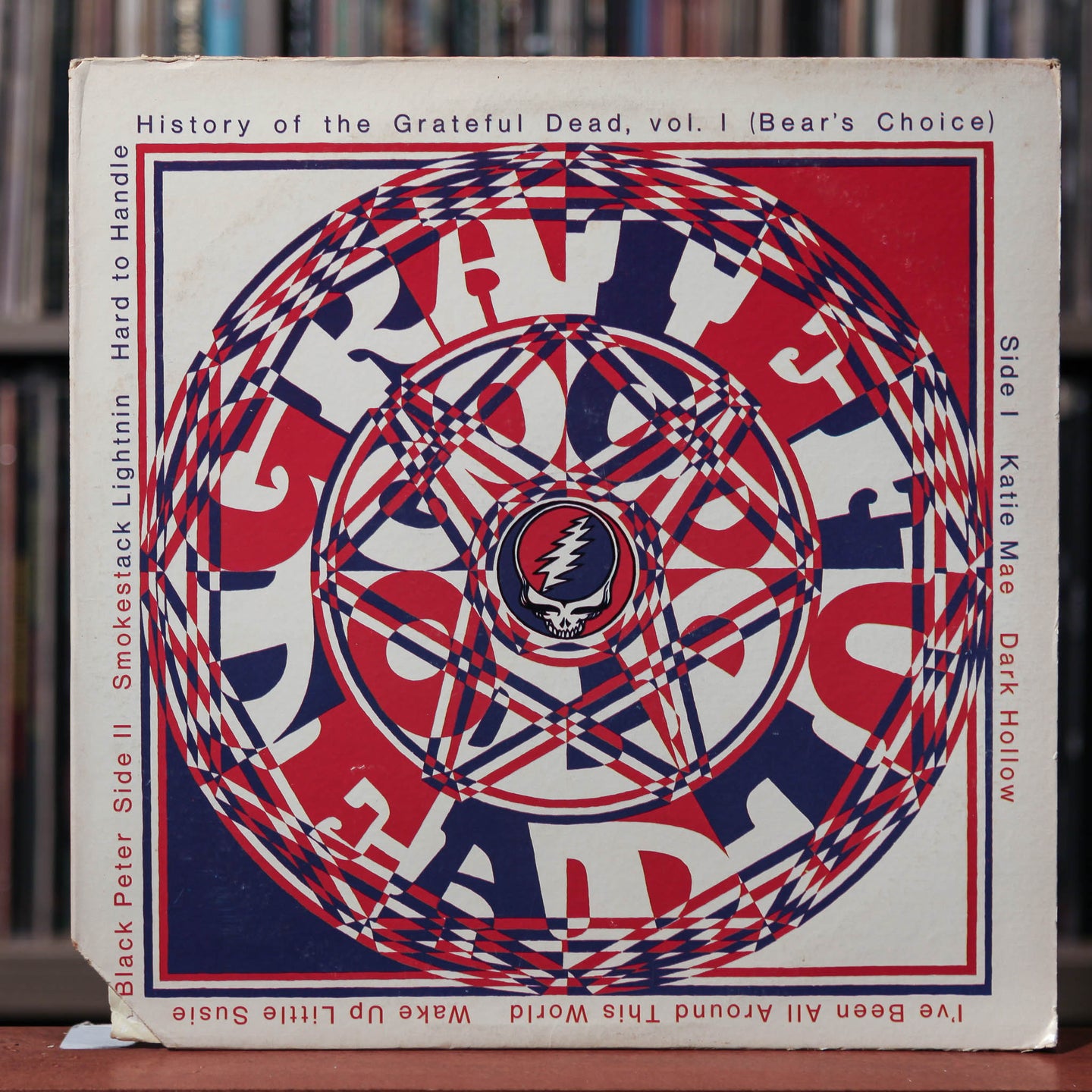 Grateful Dead - History Of The Grateful Dead, Vol. 1 (Bear's Choice - 1973 Warner, VG+/VG+