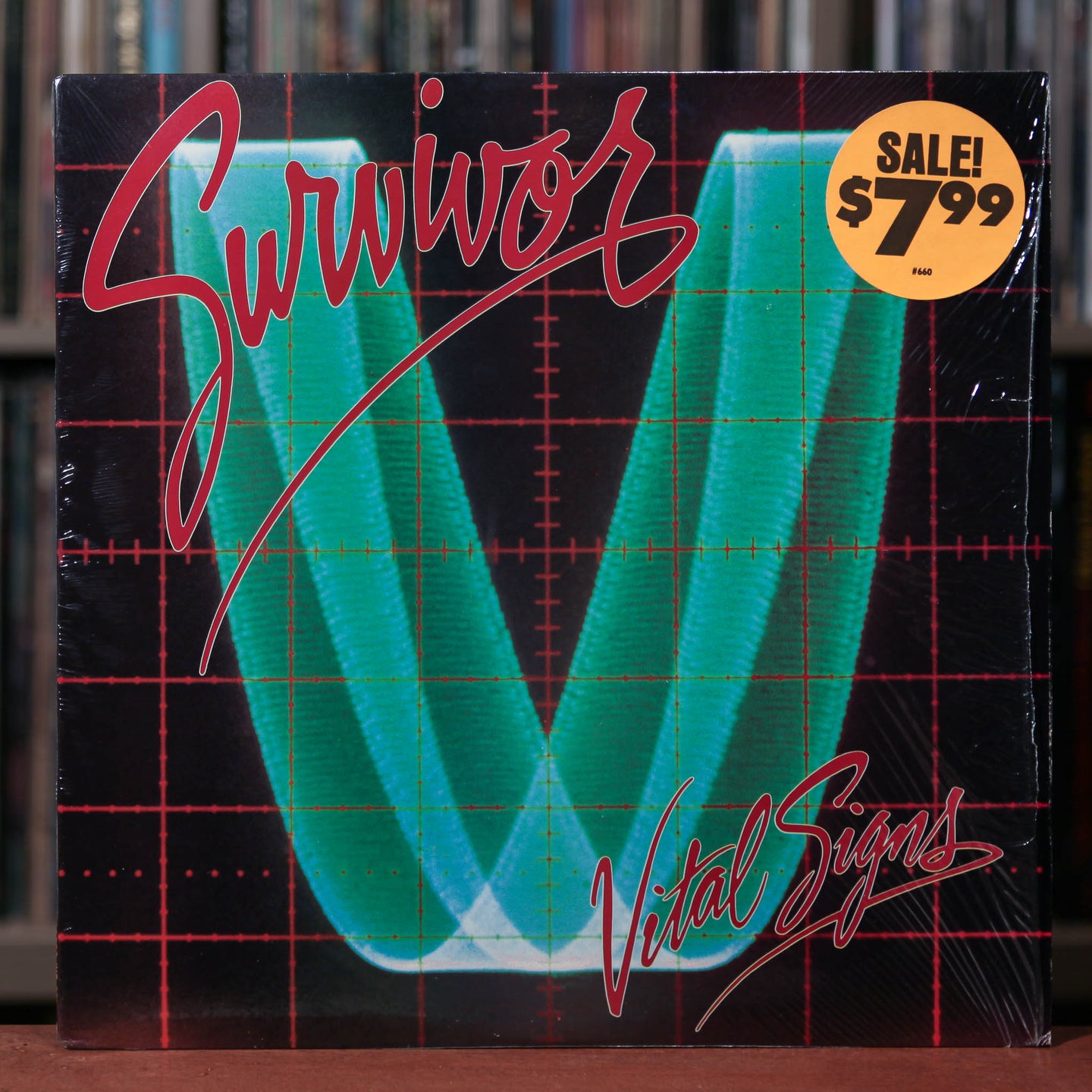 Survivor - Vital Signs - 1984 Scotti Bros, EX/EX w/Shrink