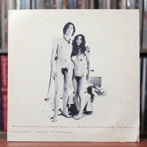 John Lennon / Yoko Ono - Unfinished Music No. 1: Two Virgins - 1968 Apple, VG/VG+