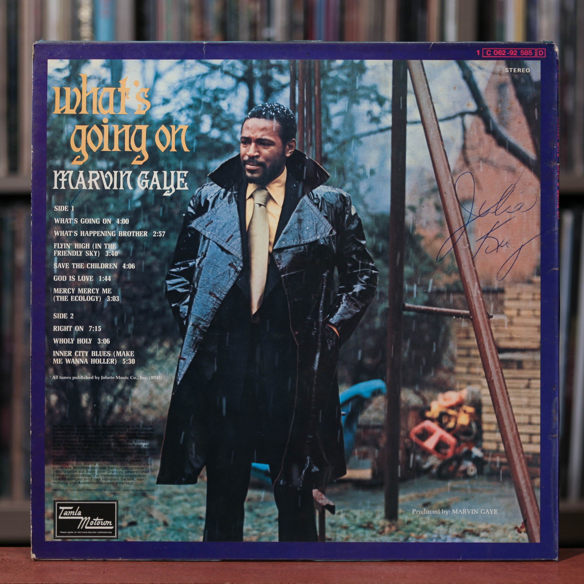 Marvin Gaye - What's Going On - German Import - 1971 Tamla, VG/VG