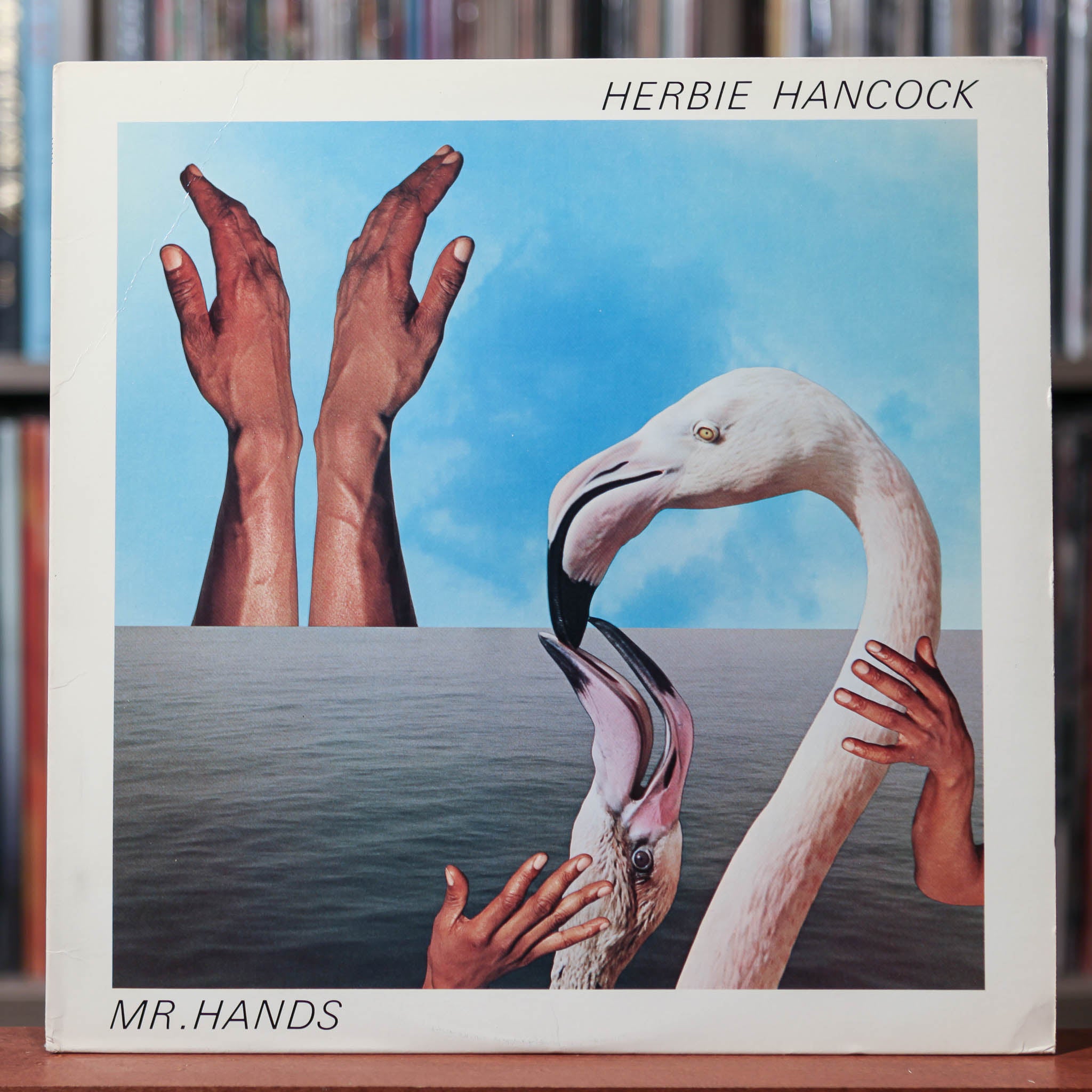 『希少LP』Herbie Hancock Mr. Hands アンケートハガキ入 Herbie Hancock - Mr. Hands - 1980 Columbia, VG/EX