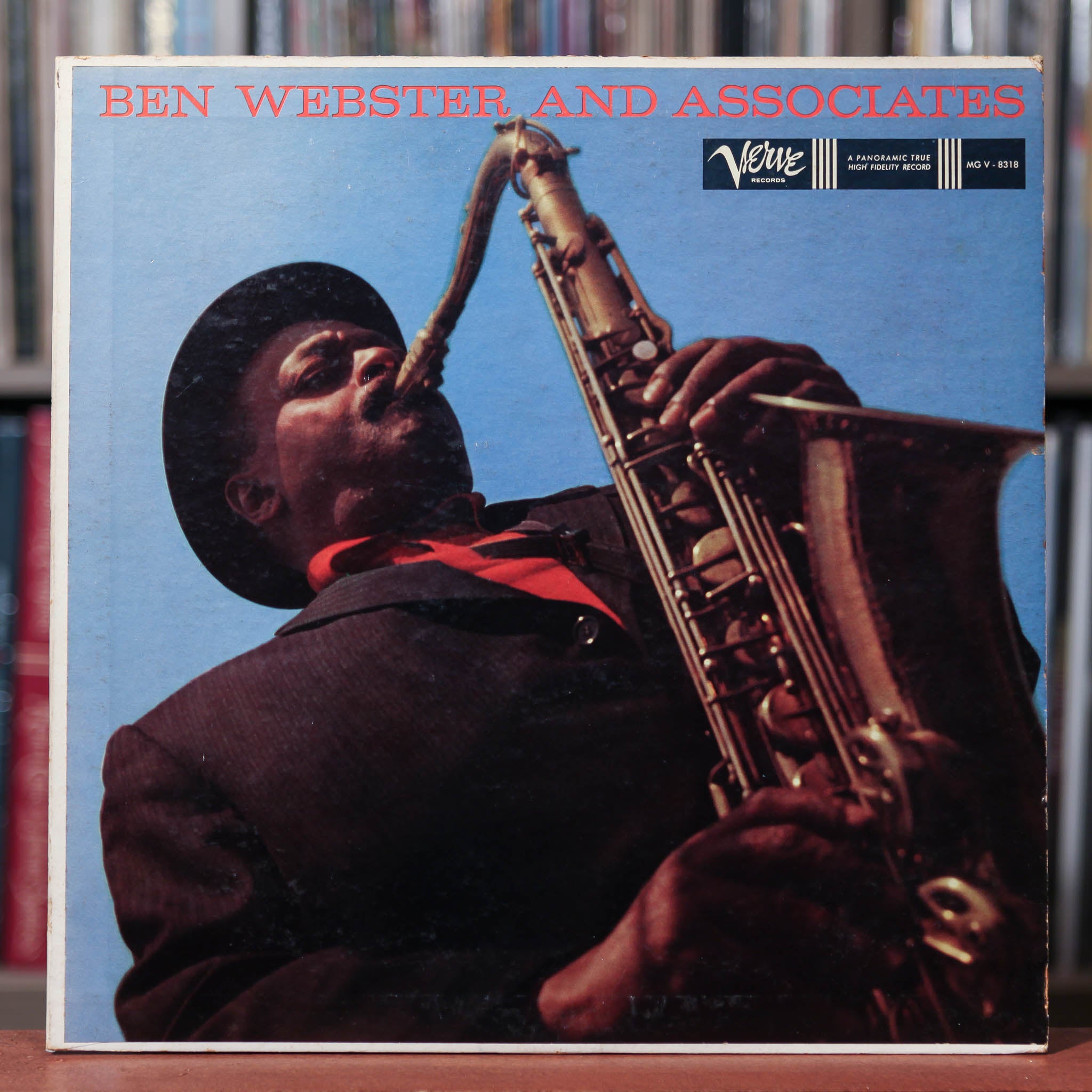 Ben Webster ‎- Ben Webster And Associates - 1960's Verve, VG/VG+