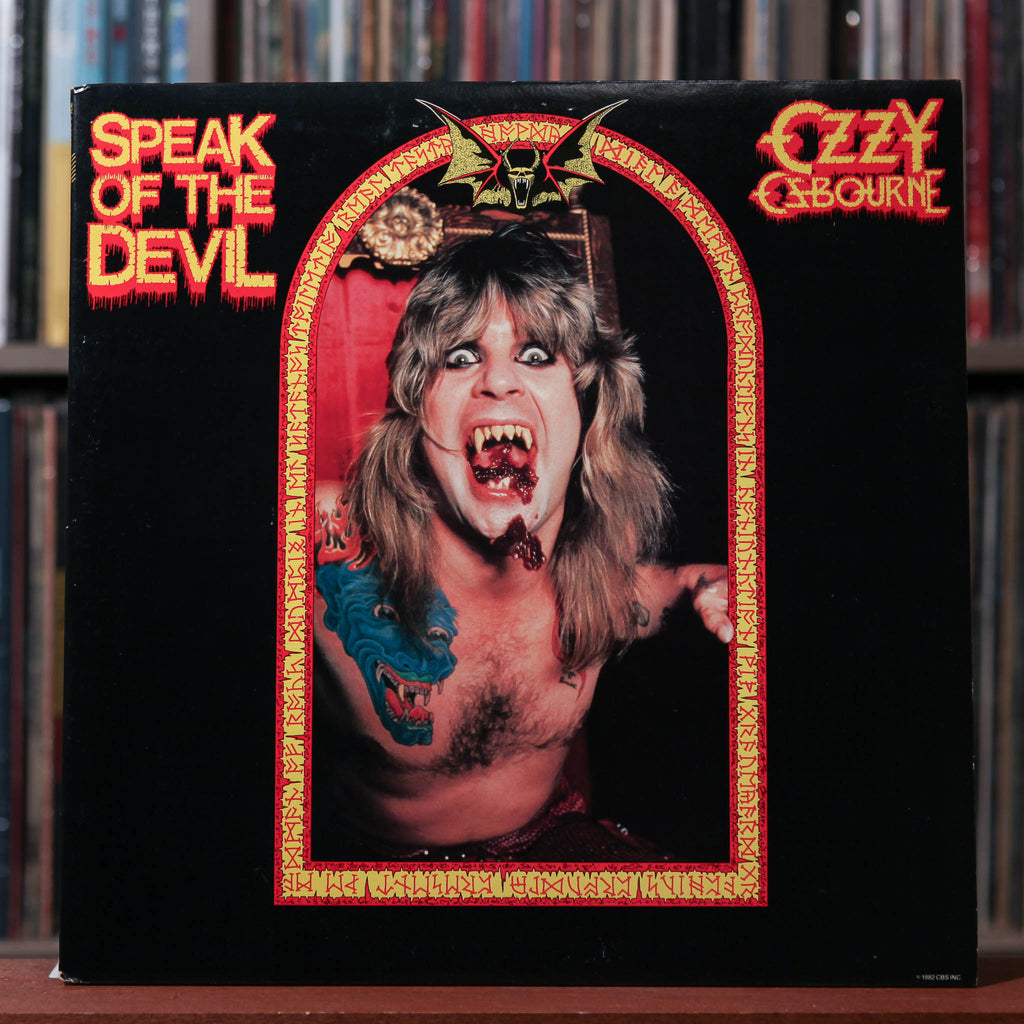Ozzy Osbourne - Speak Of The Devil - 2LP PROMO 1982 Jet Records, EX/EX