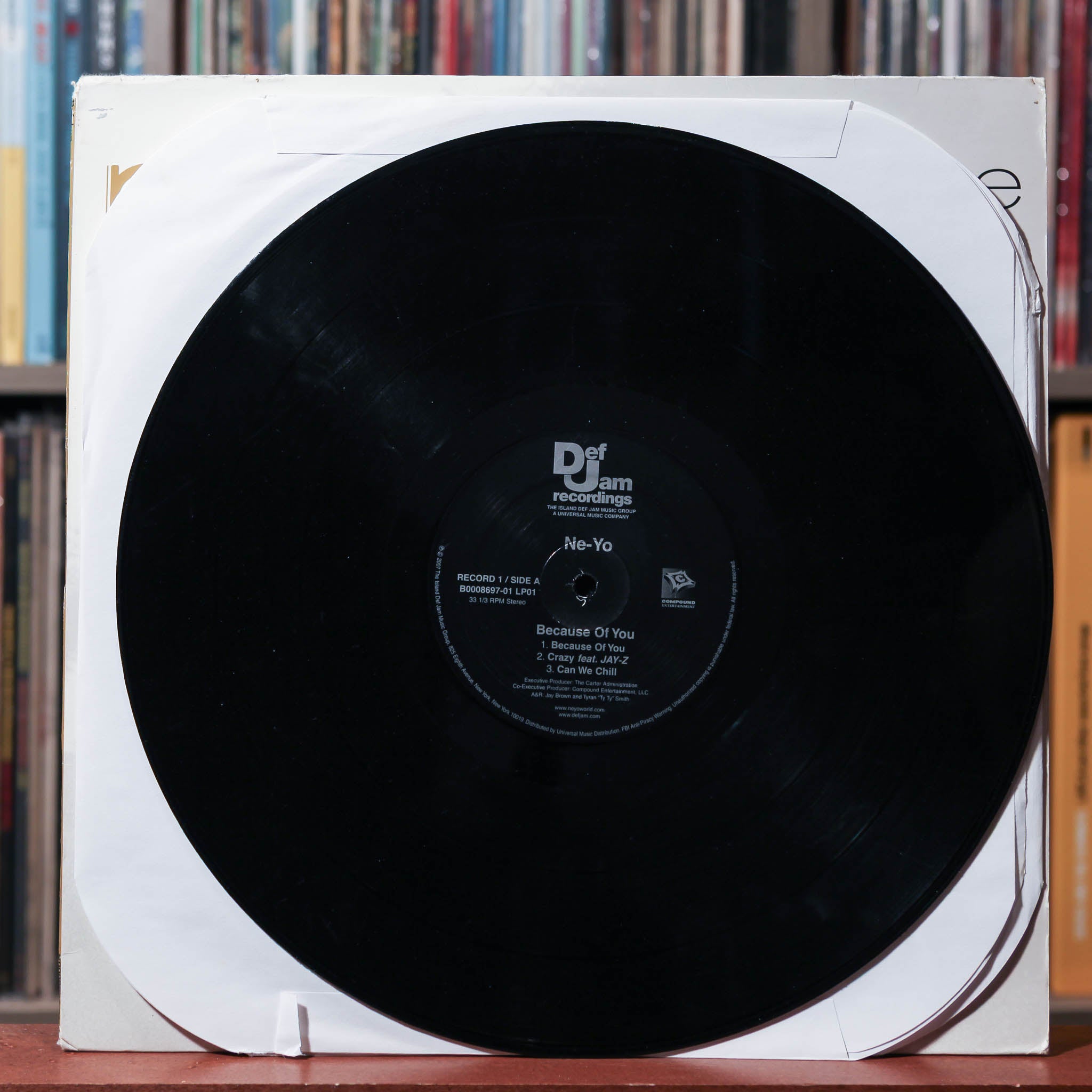 Ne-Yo - Because Of You - 2LP 2007 Island Def Jam Music Group