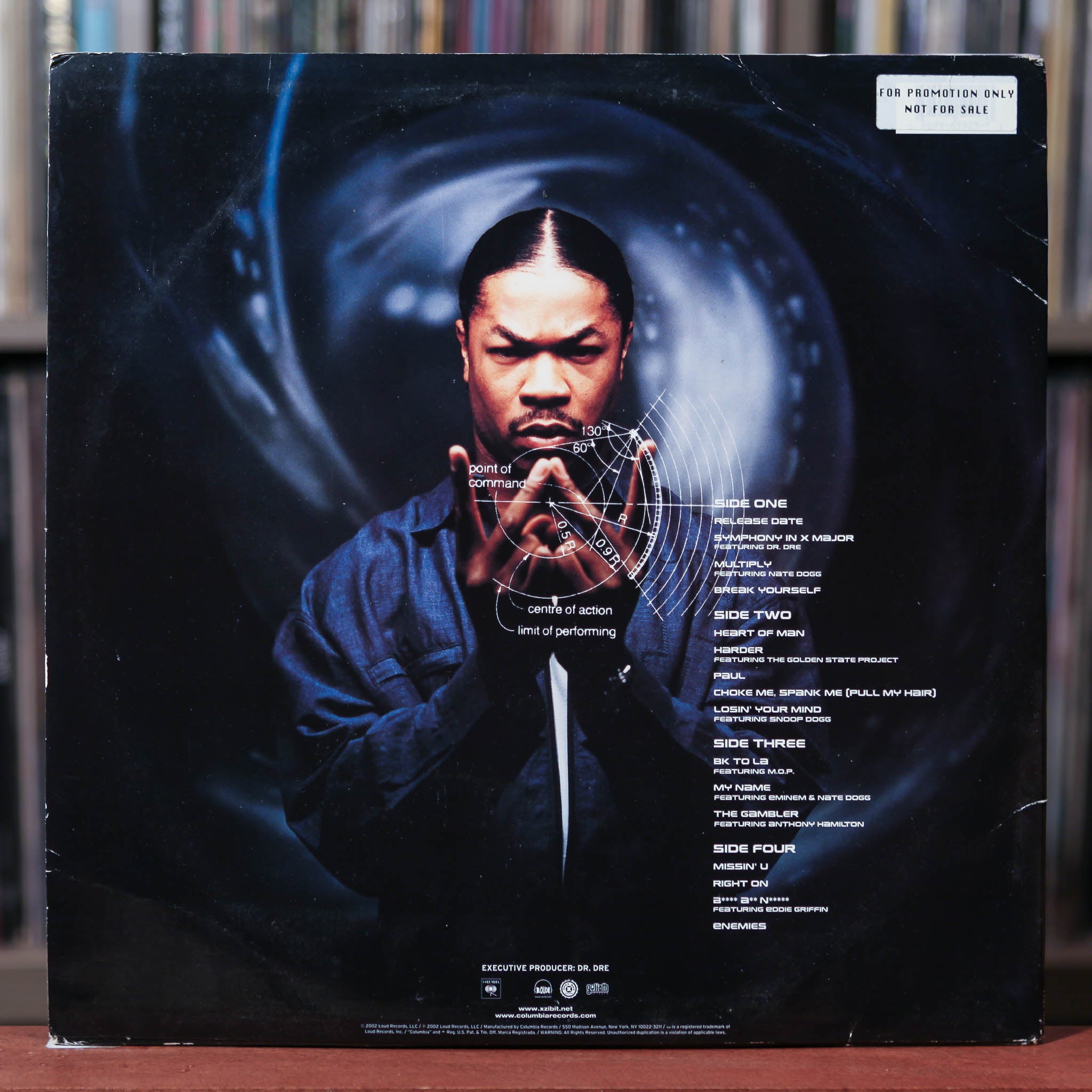 Xzibit - Man Vs Machine - 2002 Loud, VG+/EX Xzibit - Man Vs Machine - 2002 Loud, VG+/EX