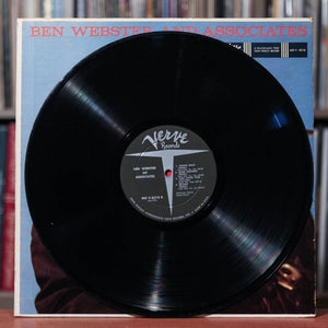 Ben Webster ‎- Ben Webster And Associates - 1960's Verve, VG/VG+