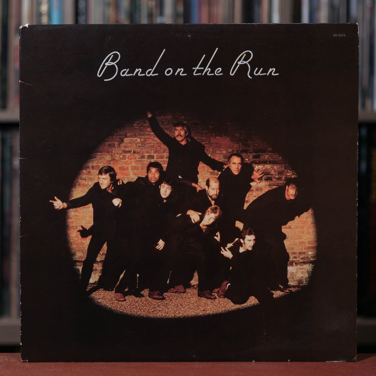 Wings - Band On The Run -  1973 EMI, VG+/VG+ w/Poster