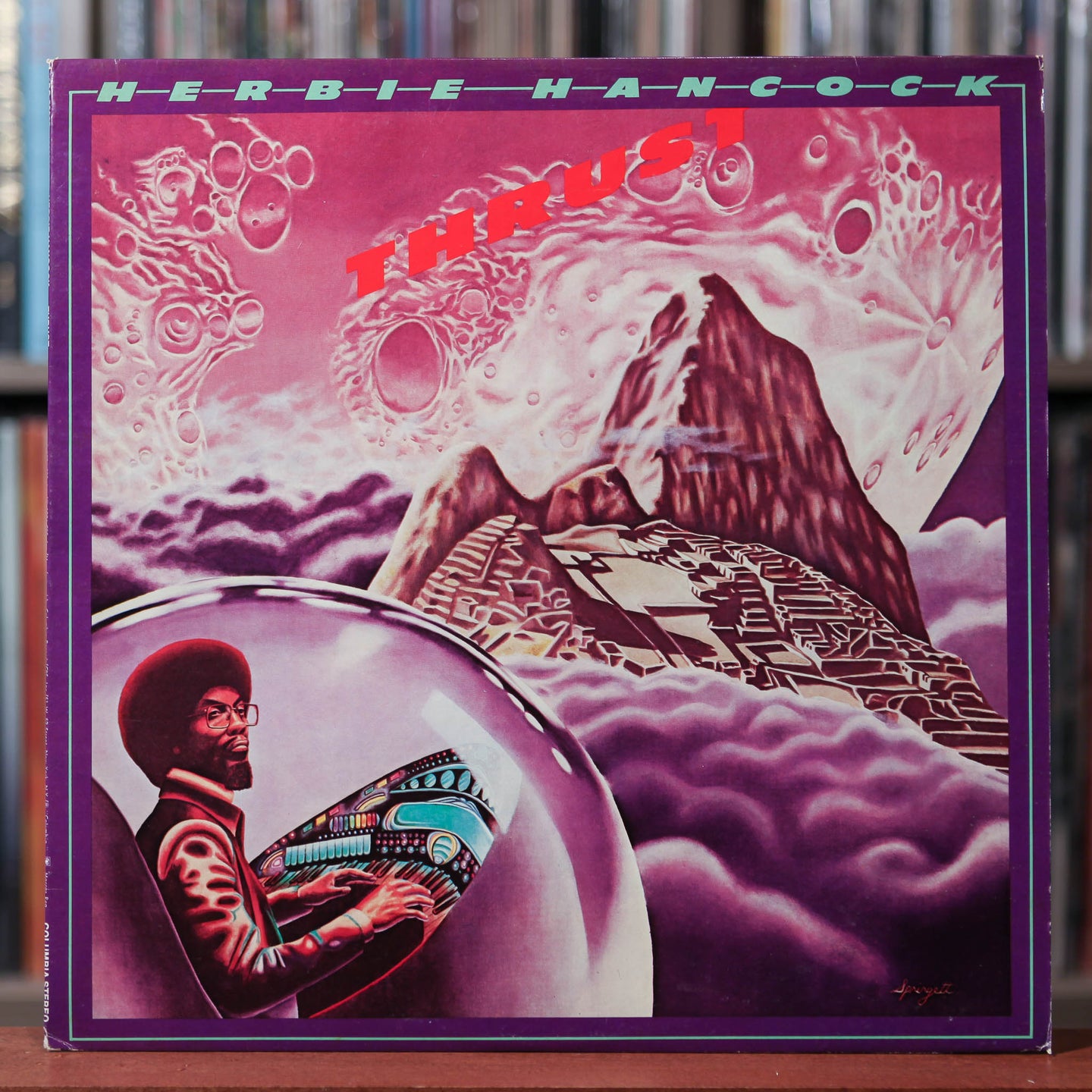 Herbie Hancock - Thrust - 1974 Columbia, EX/VG+