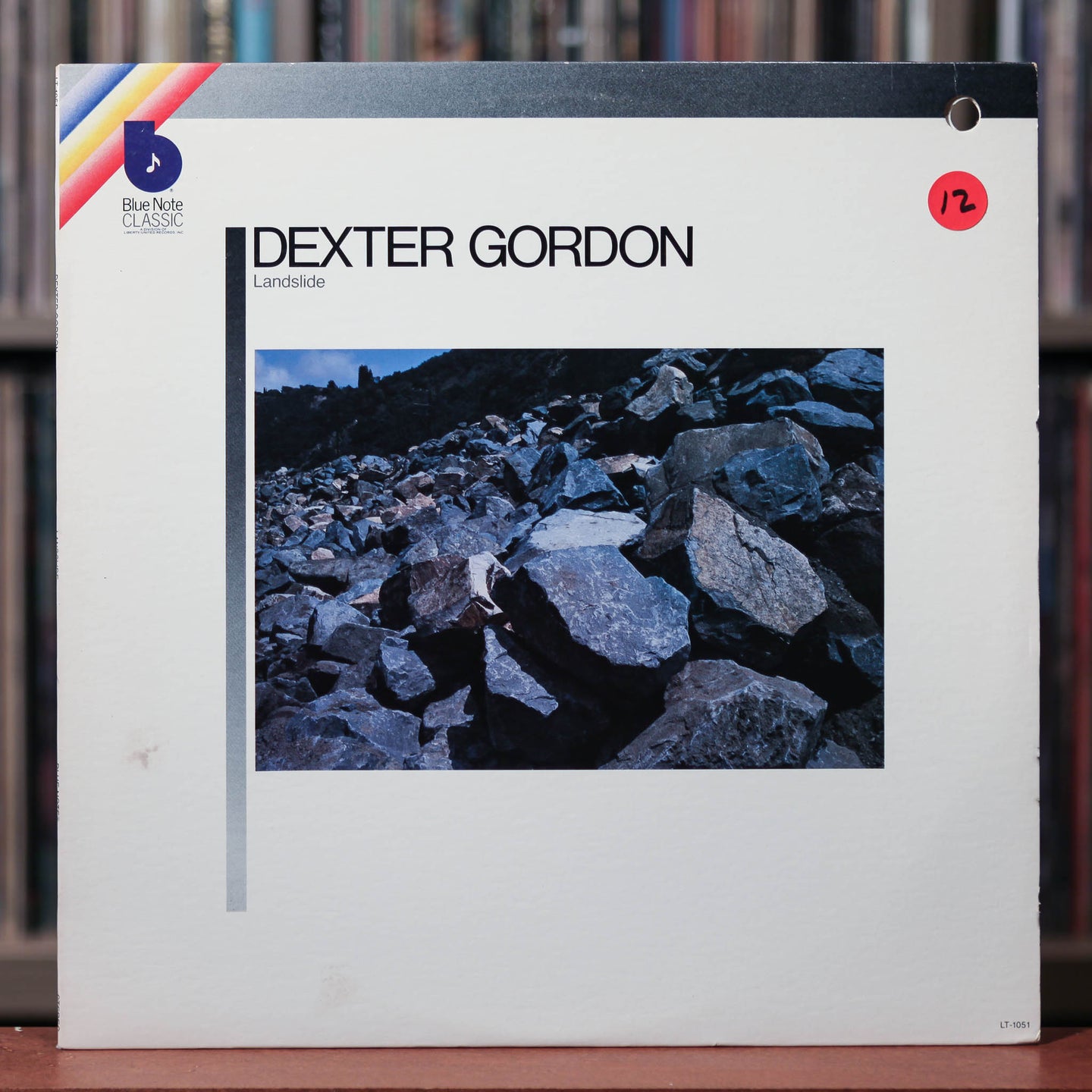 Dexter Gordon - Landslide - 1980 Blue Note, VG+/EX