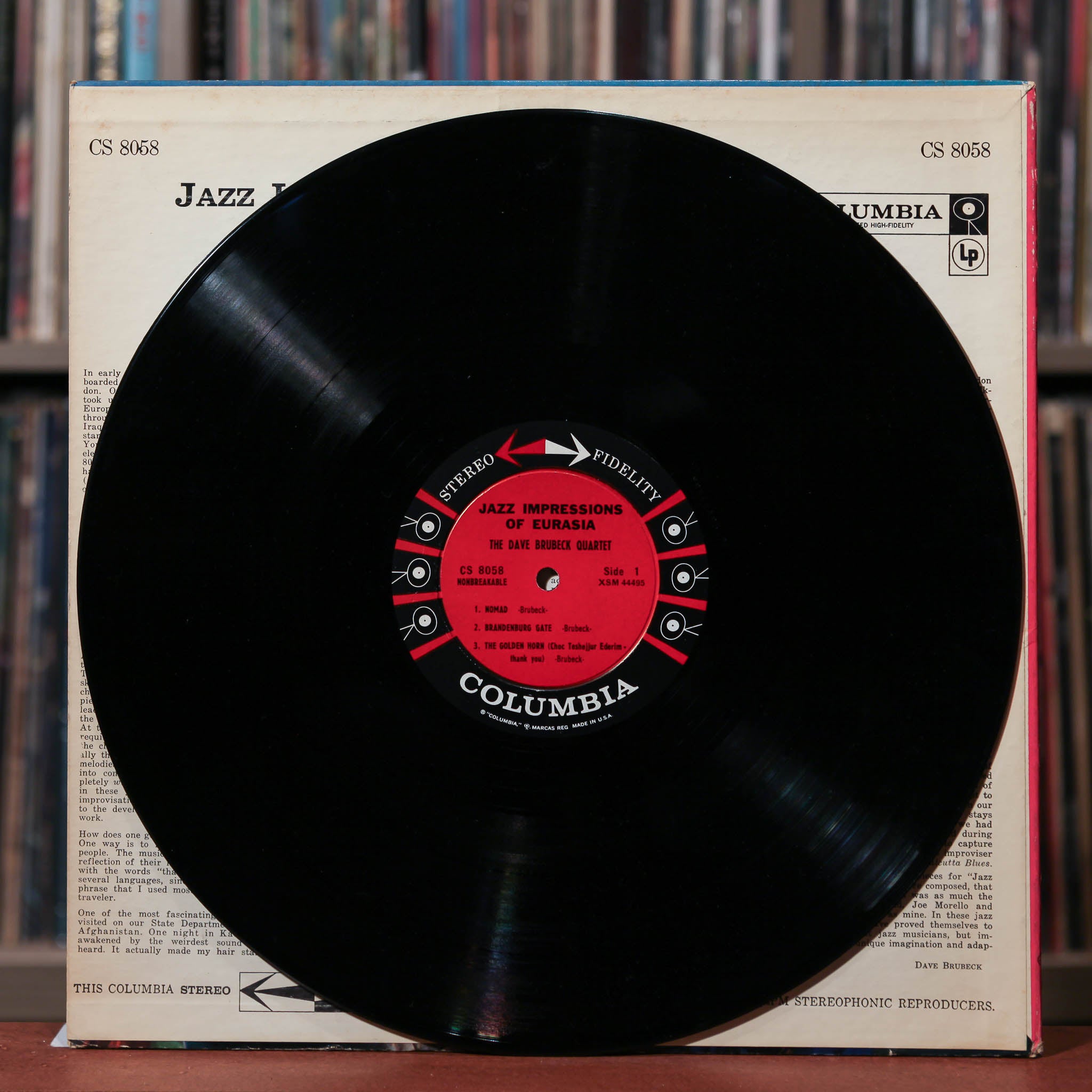 The Dave Brubeck Quartet - Jazz Impressions Of Eurasia - 1958 Columbia