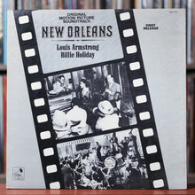 Load image into Gallery viewer, Louis Armstrong, Billie Holiday - New Orleans Original Motion Picture Soundtrack - 1982 Giants Of Jazz, EX/VG+
