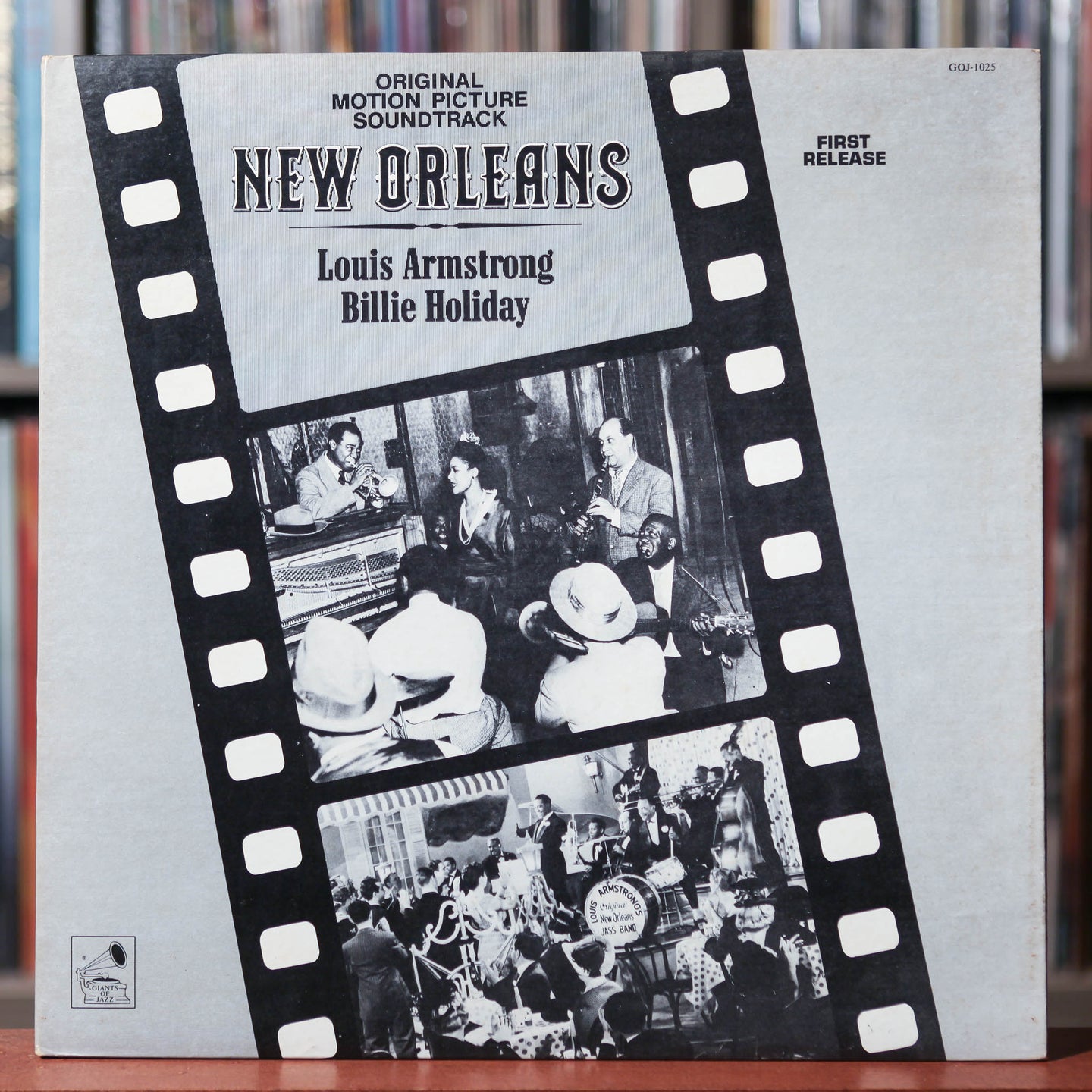 Louis Armstrong, Billie Holiday - New Orleans Original Motion Picture Soundtrack - 1982 Giants Of Jazz, EX/VG+
