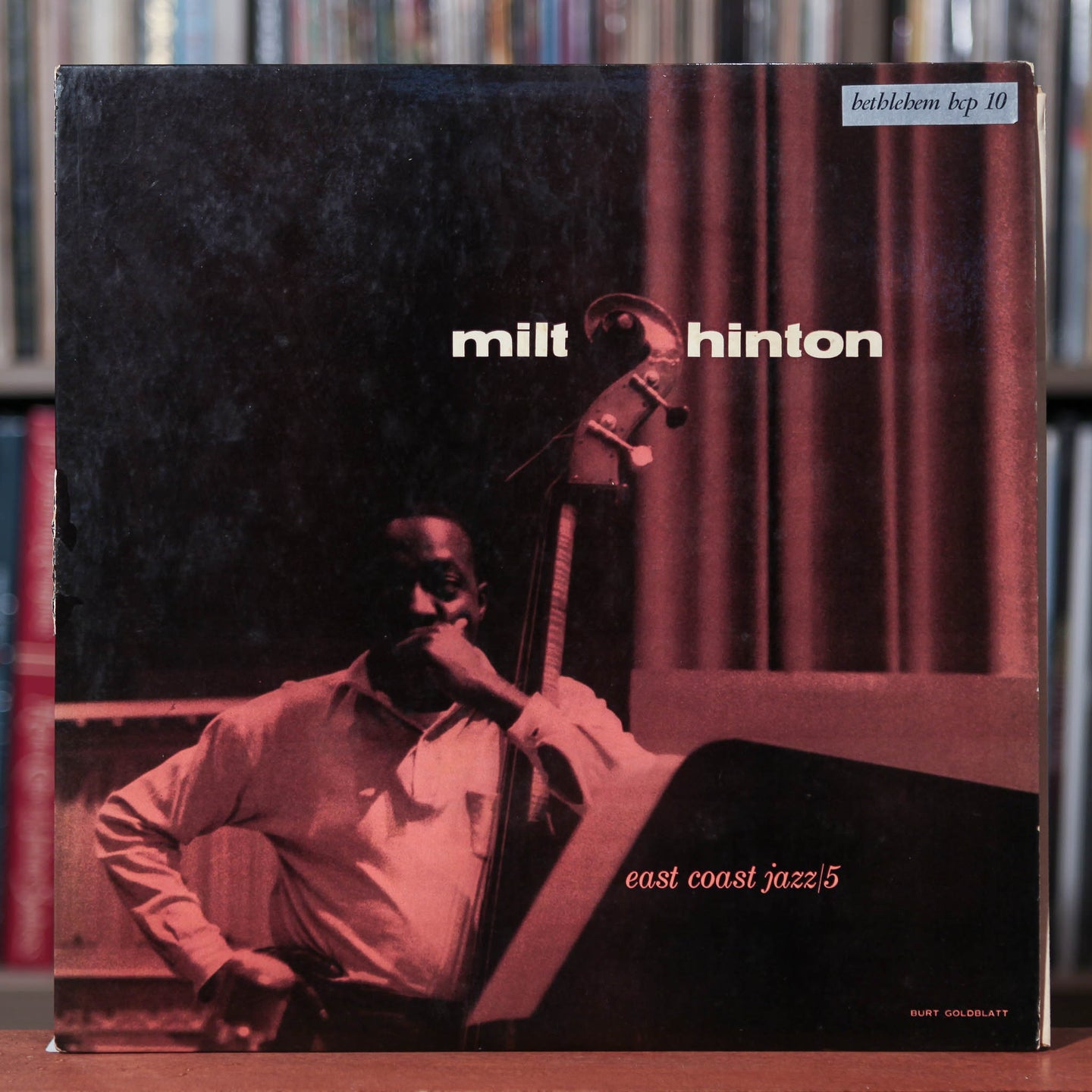 Milt Hinton - East Coast Jazz/5 - 1955 Bethlehem Records, VG+/VG