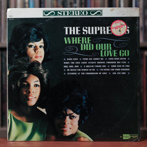 The Supremes -Where Did Our Love Go - 1964 Motown, VG+/EX w/Shrink
