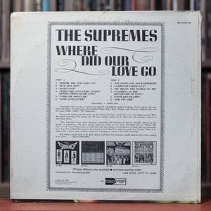 The Supremes -Where Did Our Love Go - 1964 Motown, VG+/EX w/Shrink