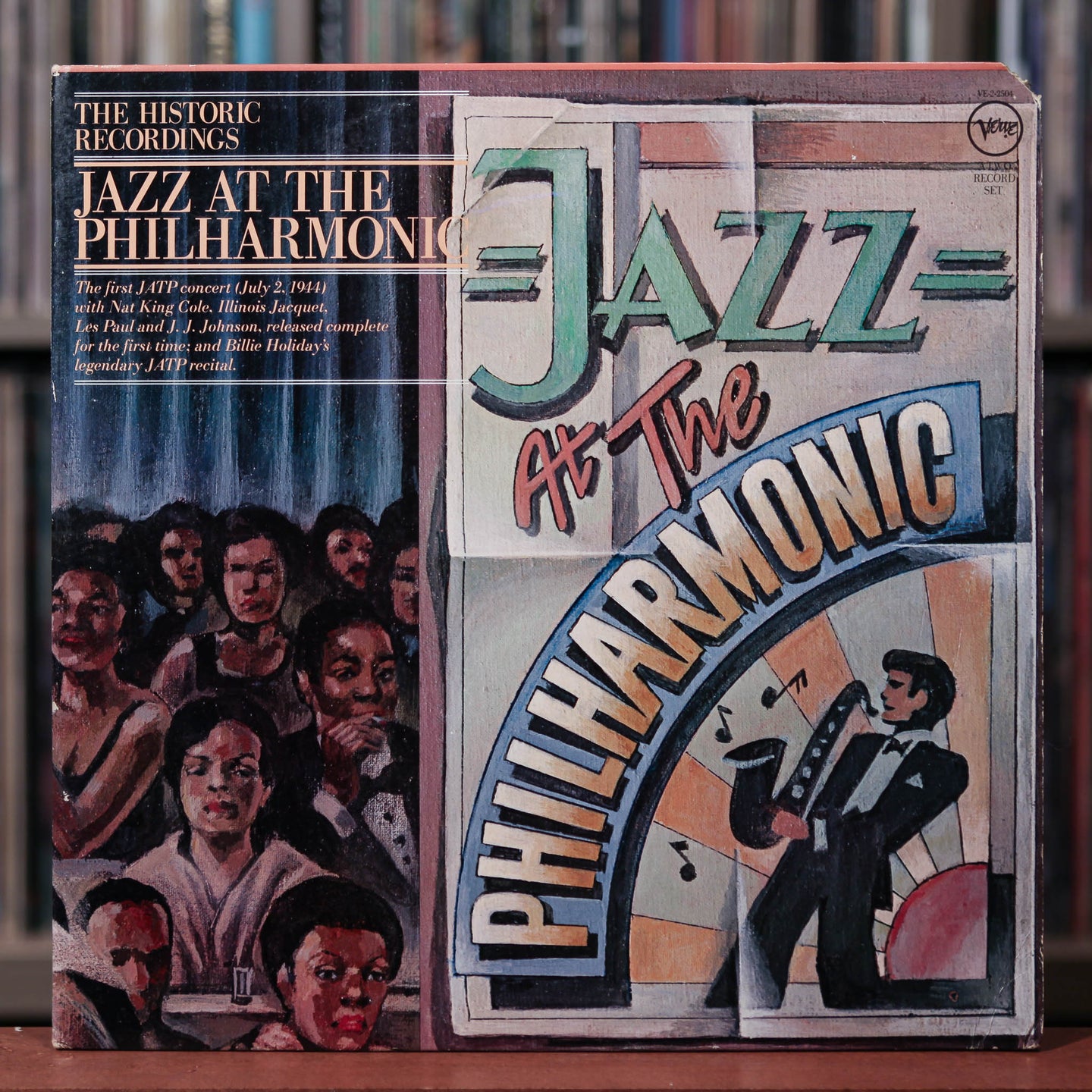 Jazz At The Philharmonic  -Jazz At The Philharmonic  - 2LP - 1976 Verve, EX/EX