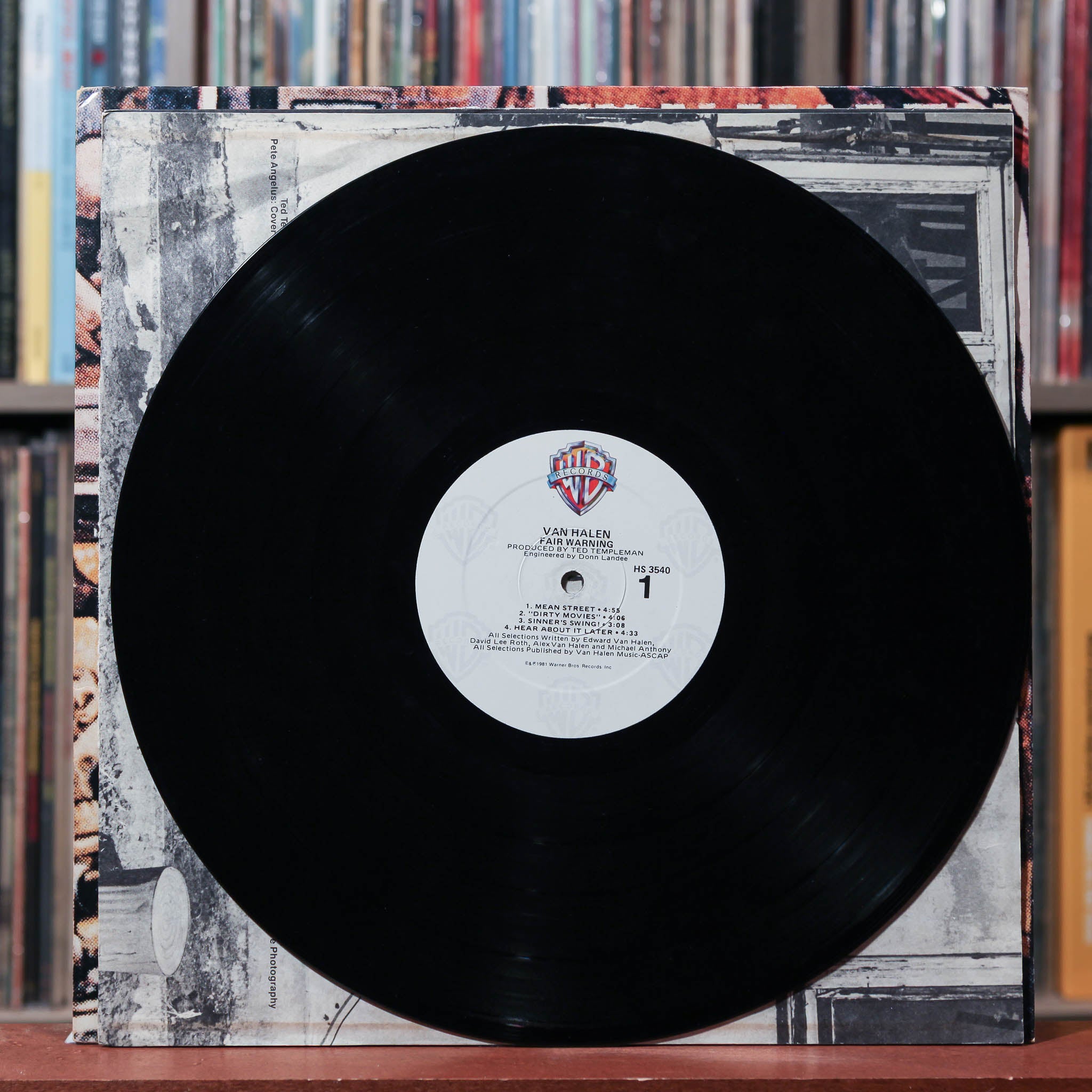 Van Halen - Fair Warning - 1981 Warner Bros. Records