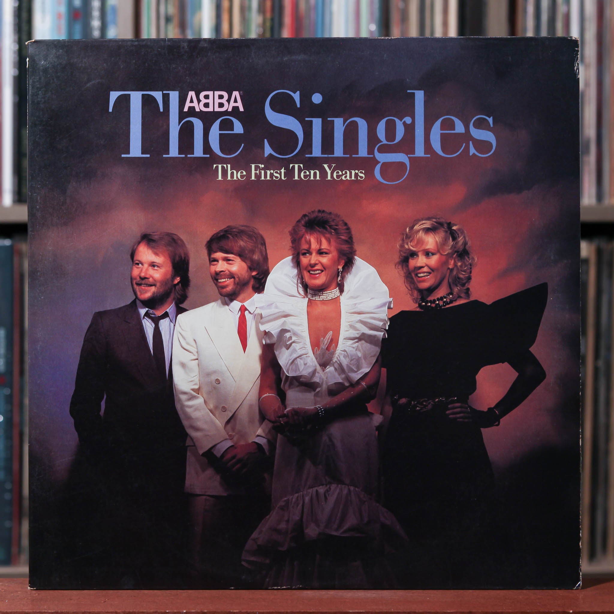 ABBA - The Singles (The First Ten Years) - 2LP 1982 Atlantic, VG+/VG