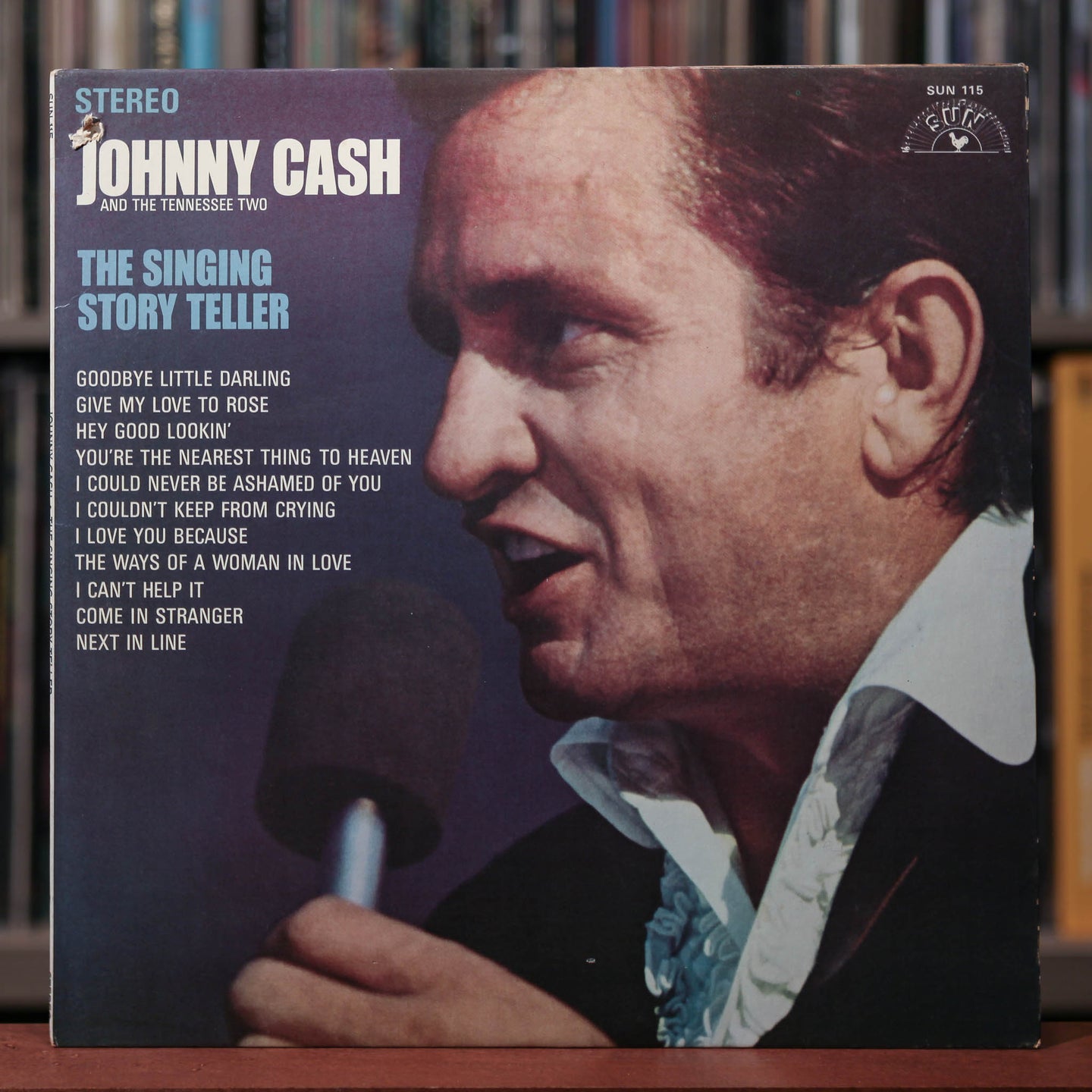 Johnny Cash - The Singing Story Teller - 1970 Sun, VG+/VG+