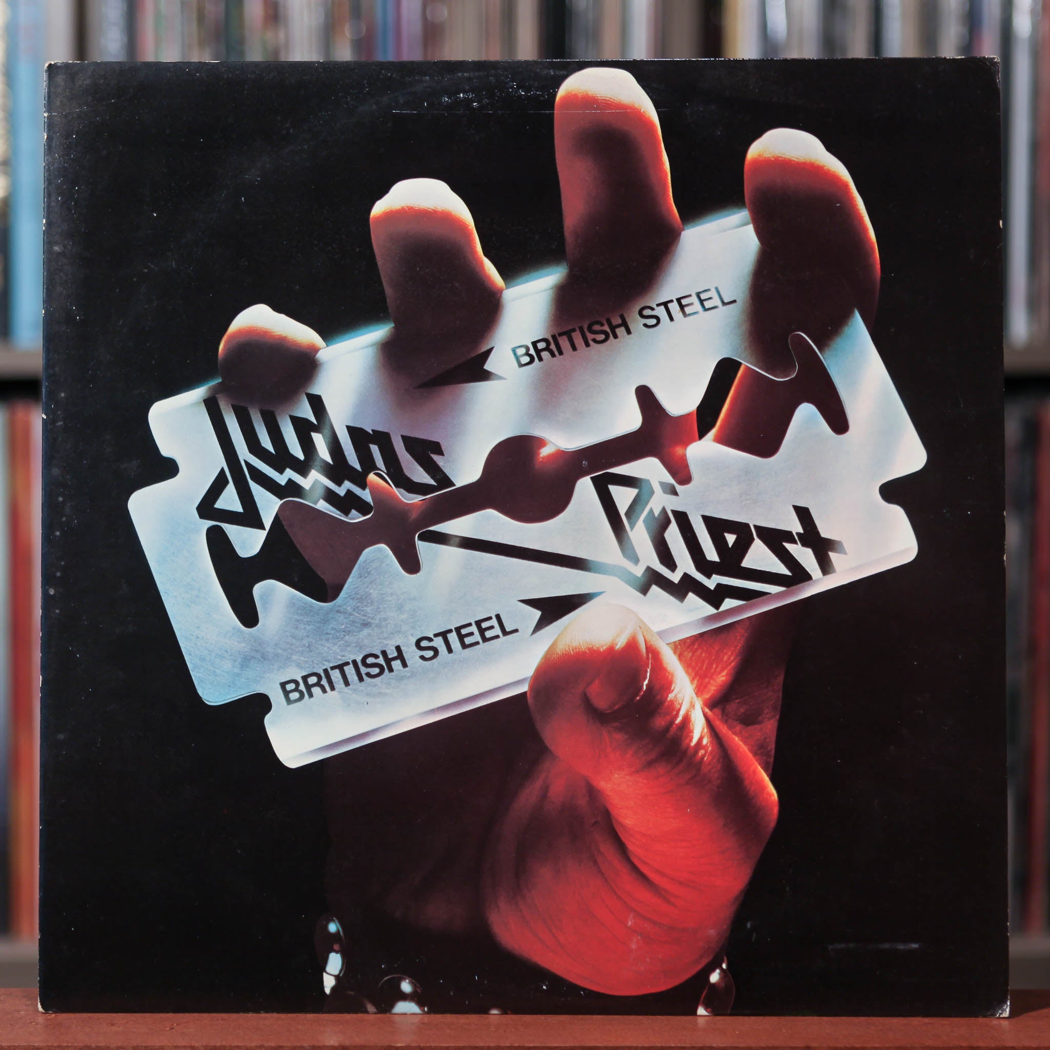 Judas Priest British Steel サイン入りスチール板 Amazon.com: Judas Priest British Steel Patch Album Art Heavy Metal